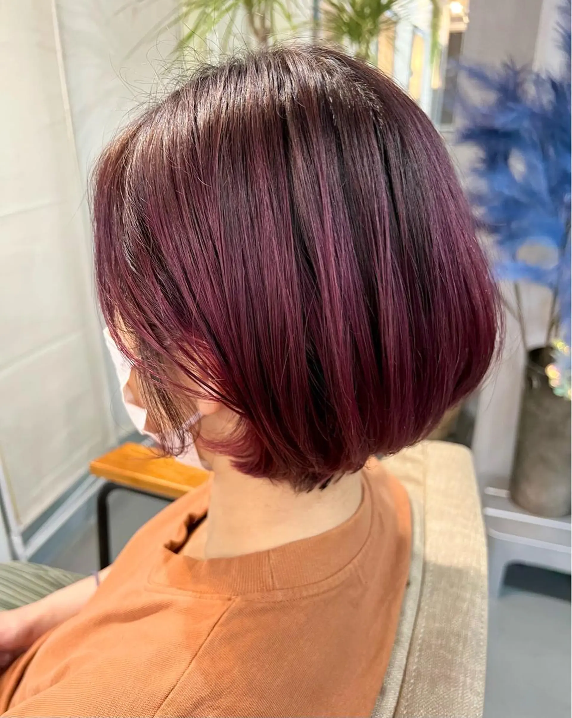 ショート 目を惹く艶髪/髪質 改善カラー🤎ぐっちのヘアスタイル