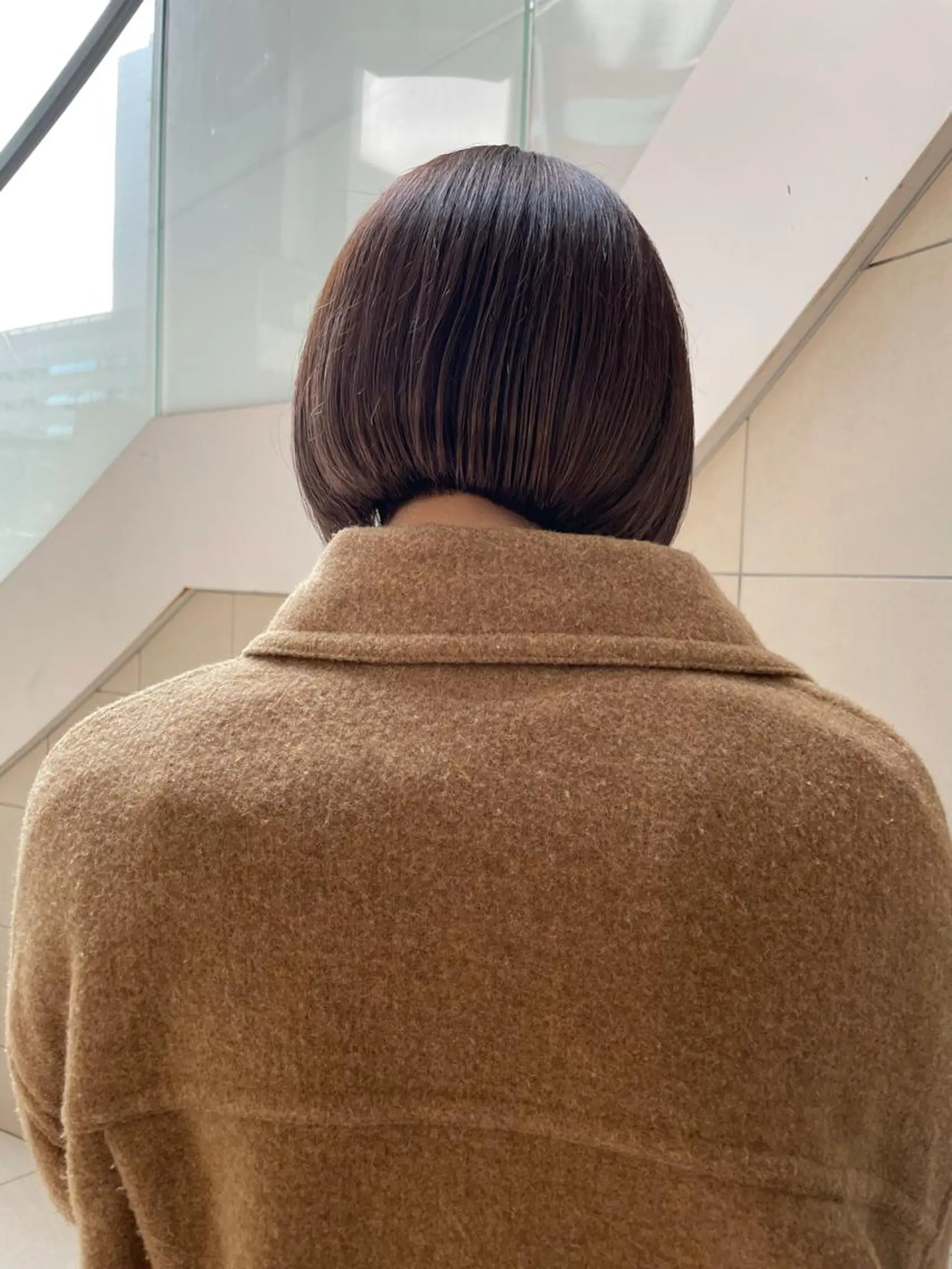 ショート カラー ケアブリーチ/ エクステ/レイヤーのヘアスタイル