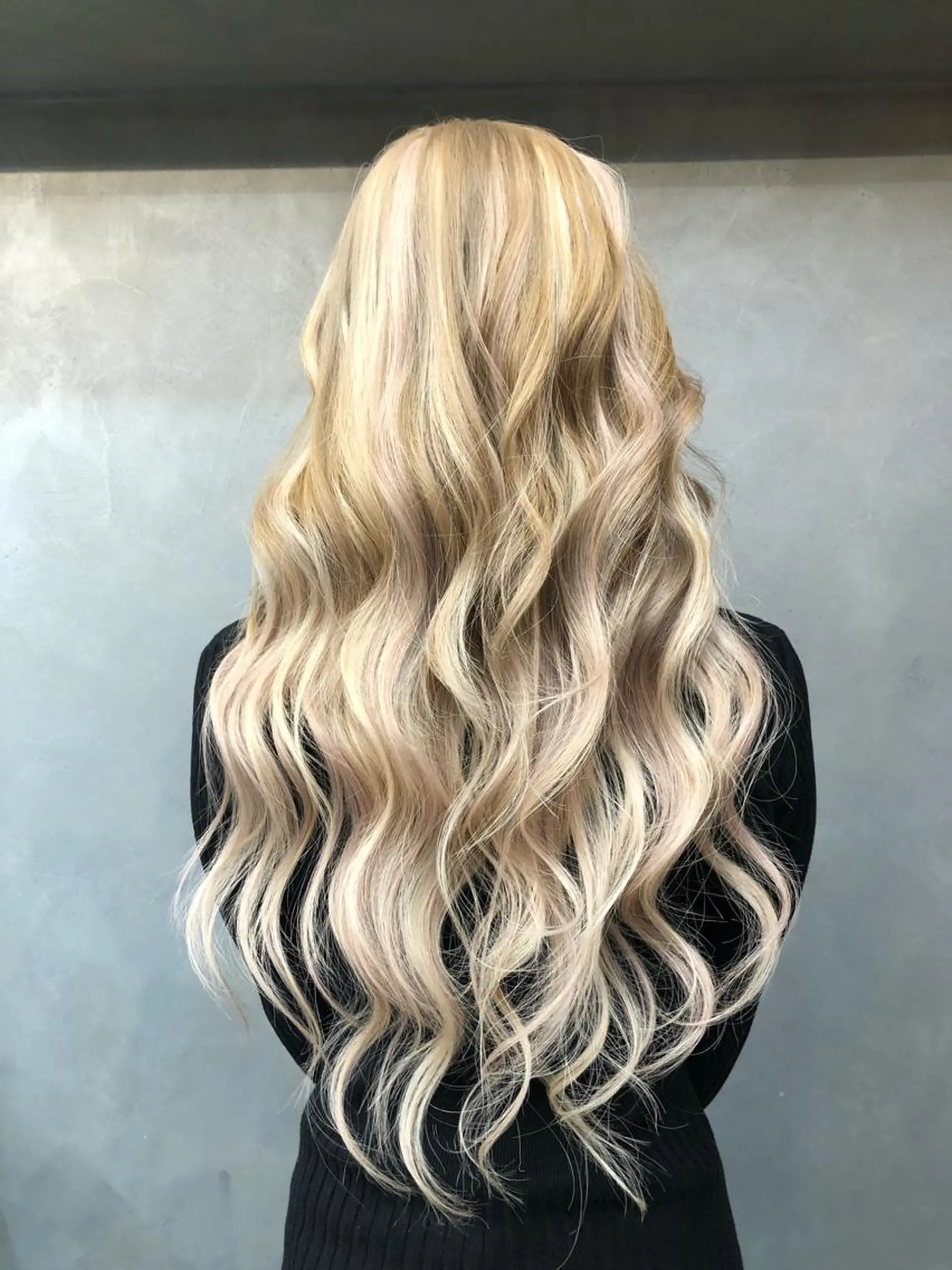 ロング シールエクステ エクステ エクステ rollen所属・美魔女 美容師NAOのヘアスタイル