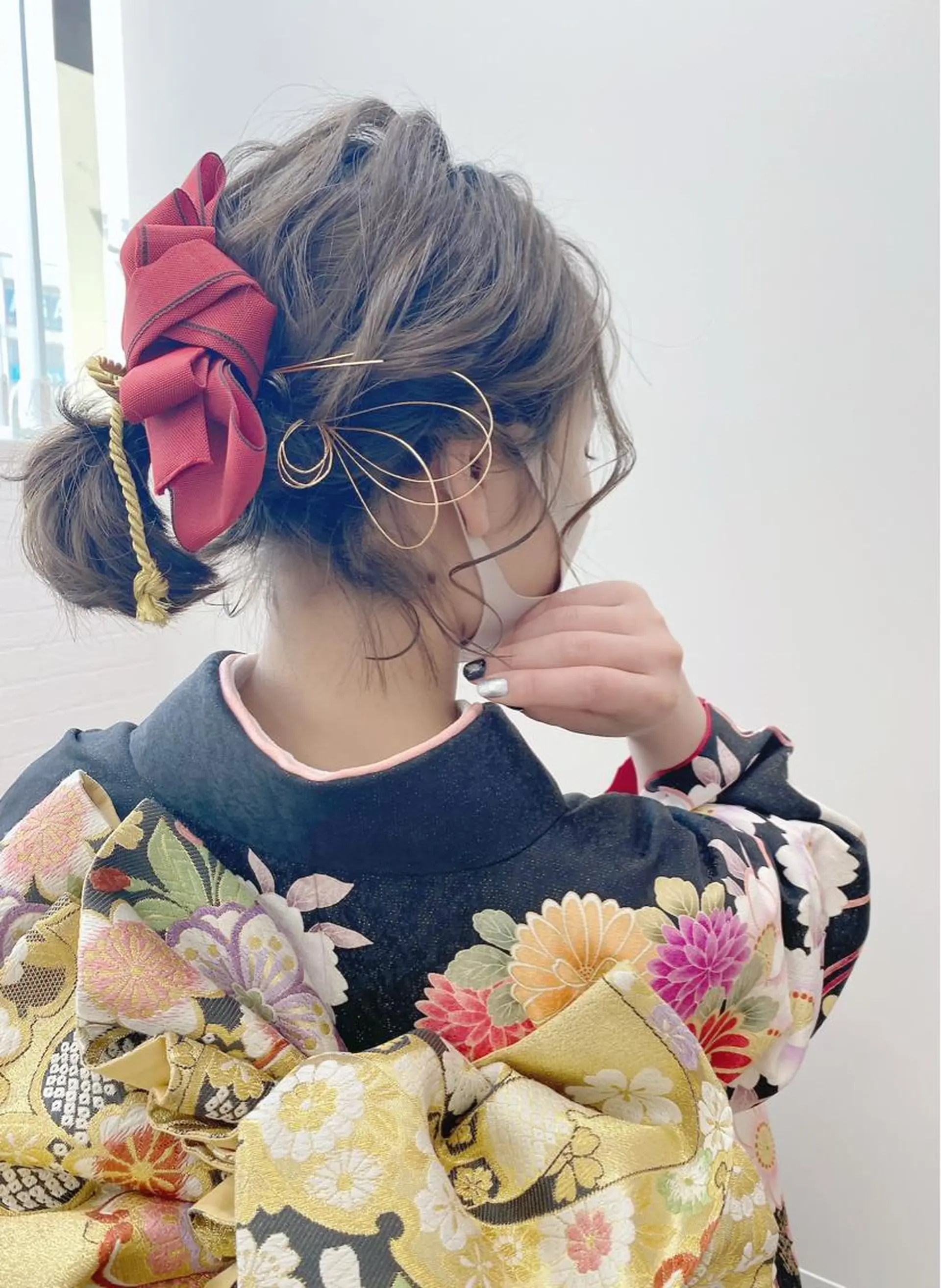 ミディアム ヘアアレンジ 着付け GRANLUSSO 〜グランルッソ駅前店所属・木口 嘉美のヘアスタイル