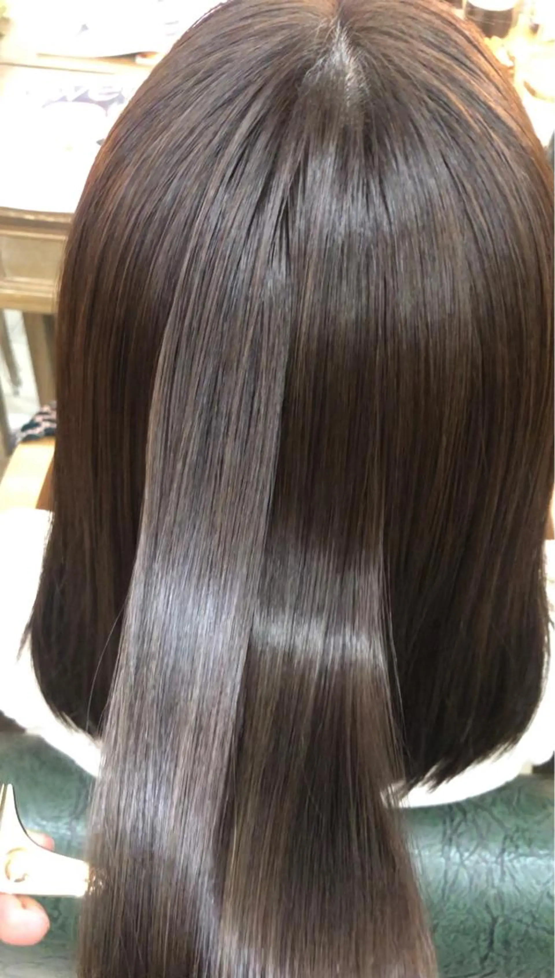 セミロング ❤︎大人シック ベージュrihoのヘアスタイル