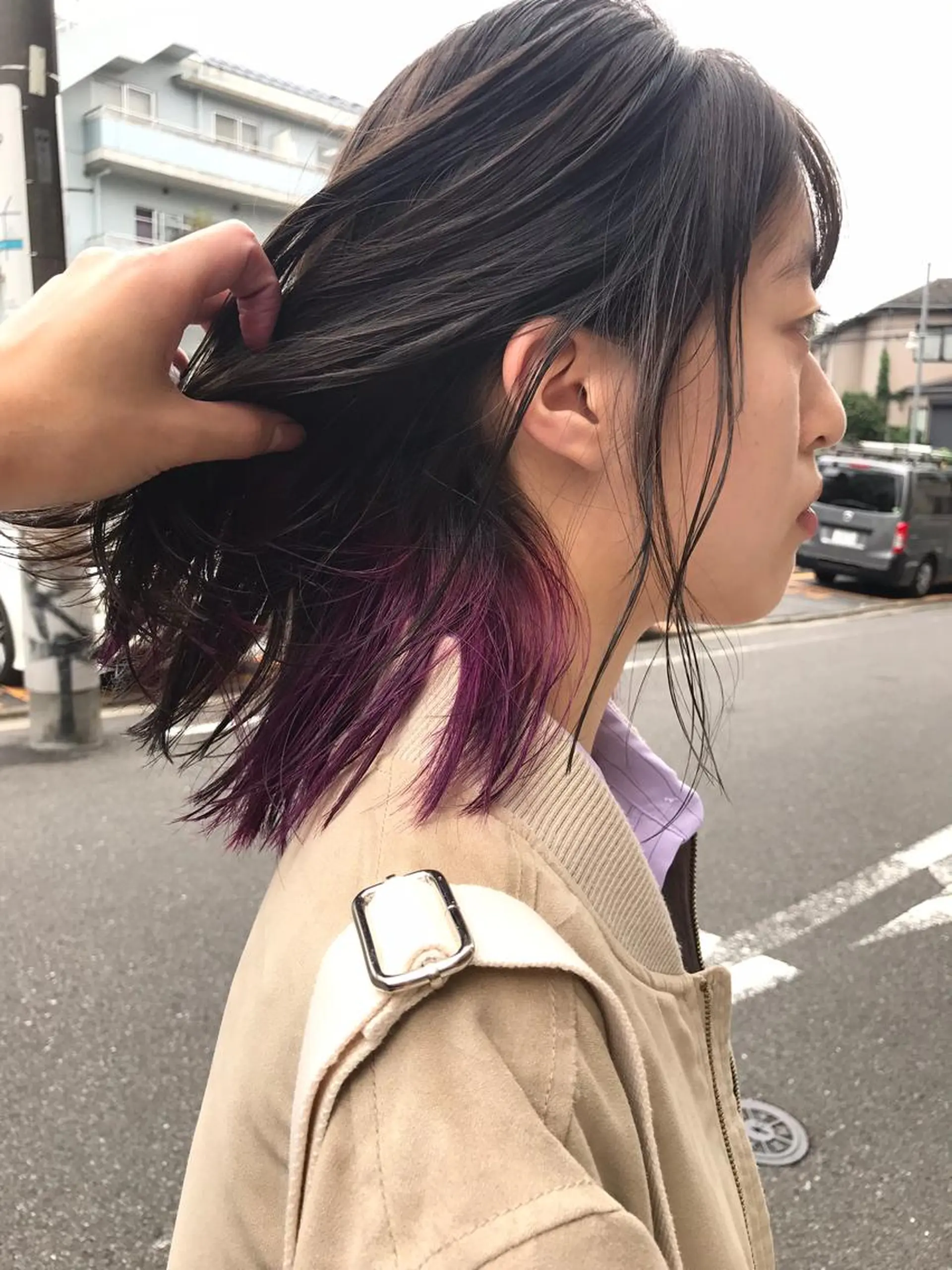 ミディアム DopeLIT モデル募集中のヘアスタイル