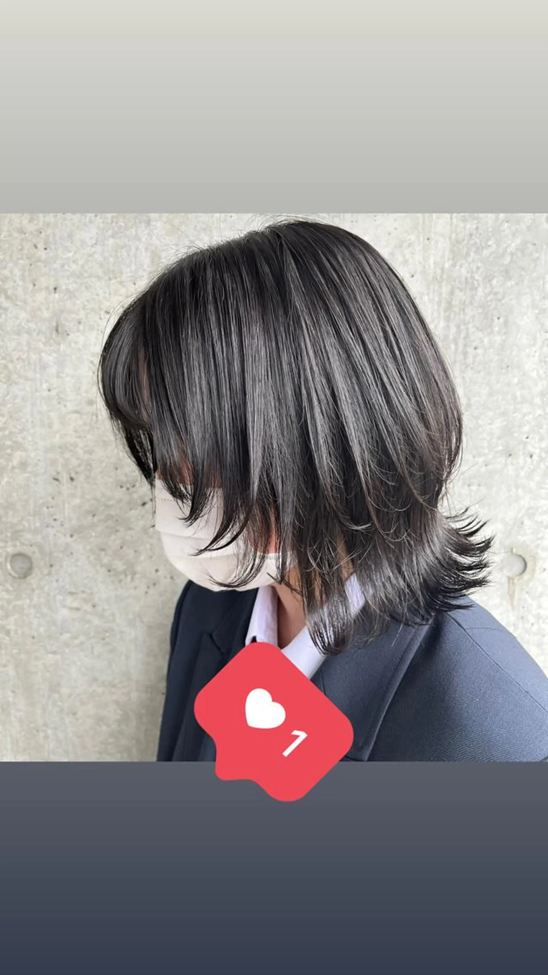 ショート ウルフカット sephile所属・YAMA ヤマのヘアスタイル