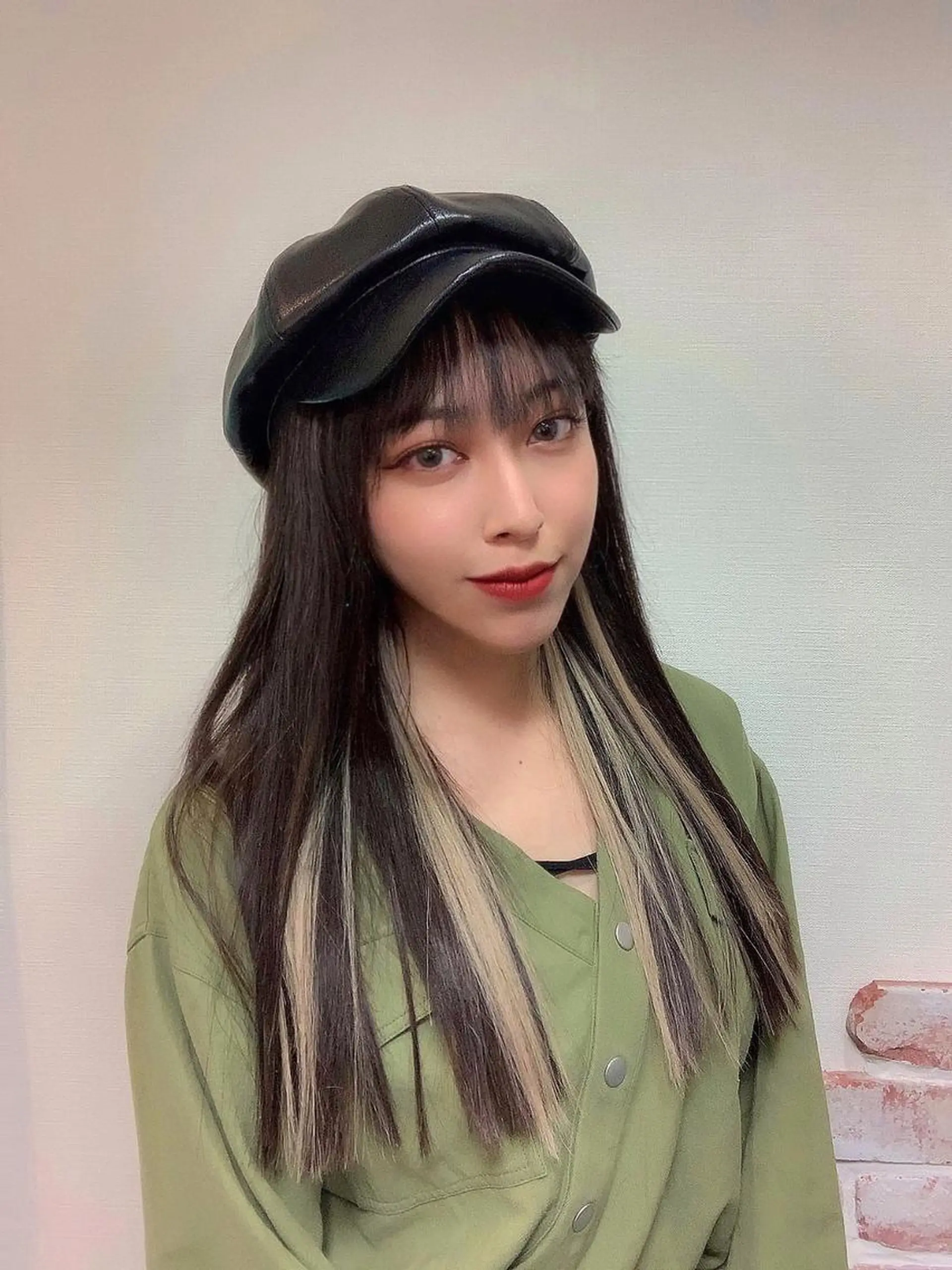 カラー ロング Reflet 新宿/プルエクステのヘアスタイル