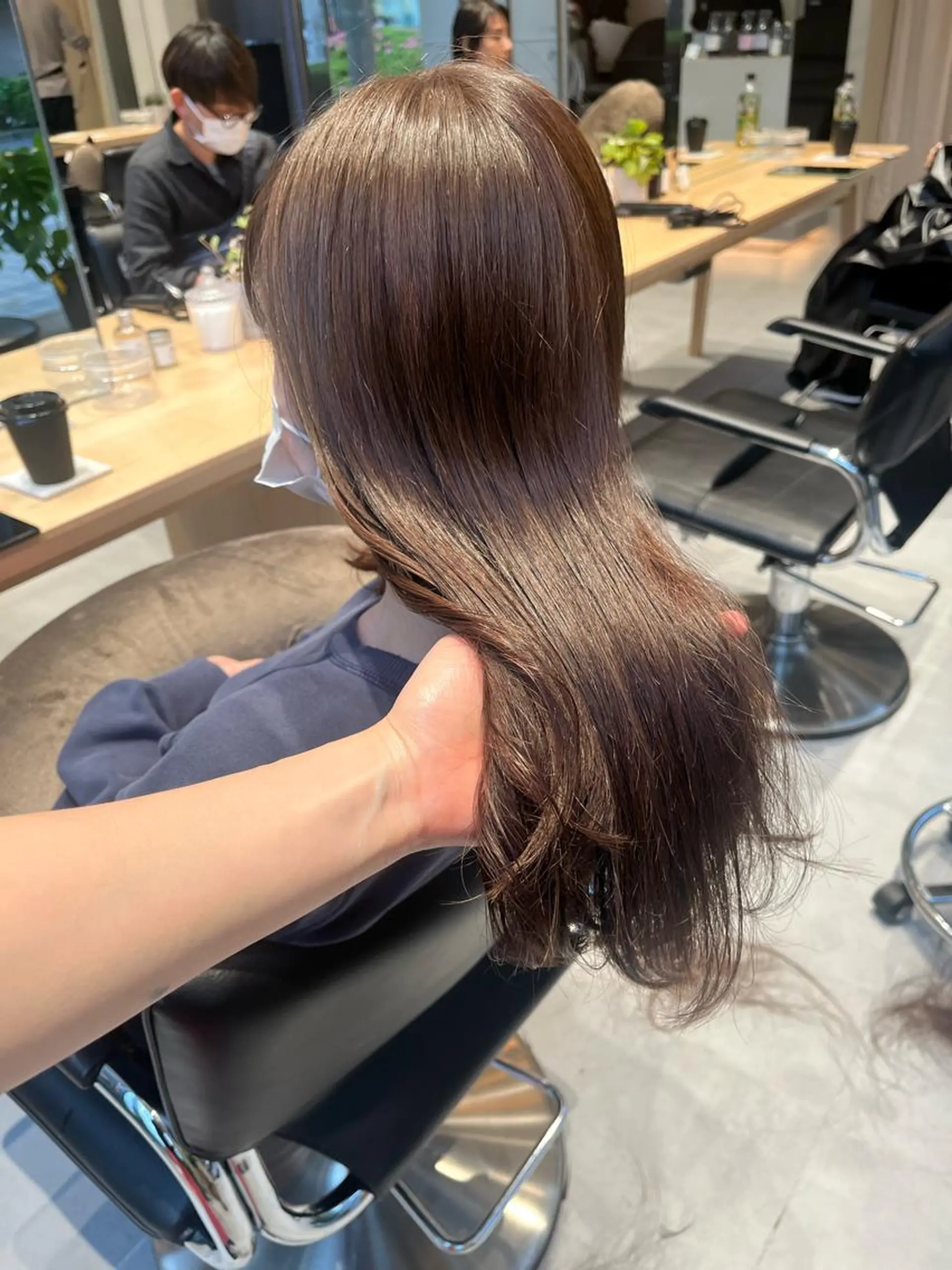 カラー 風香🪼レイヤー /透明感カラーのヘアスタイル