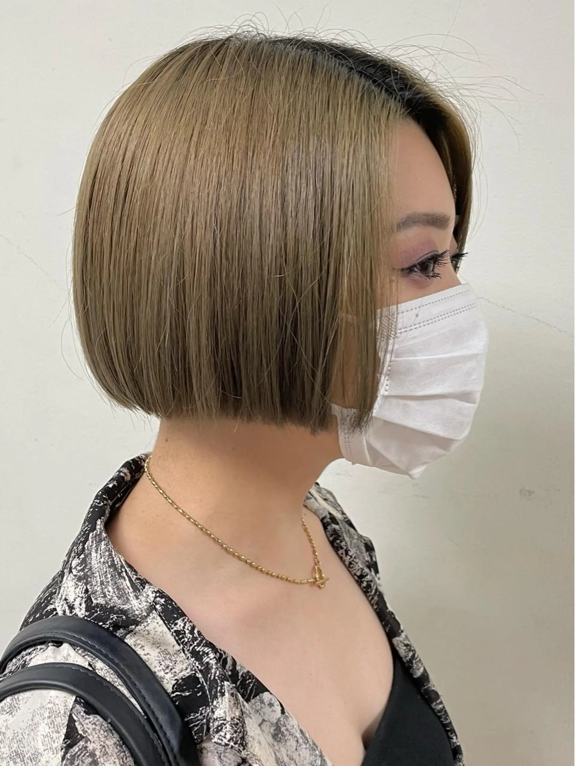 ショート カラー ヘアアレンジ カット ヘアカラー トリートメント maoブリーチ無し 似合わせカラーのヘアスタイル