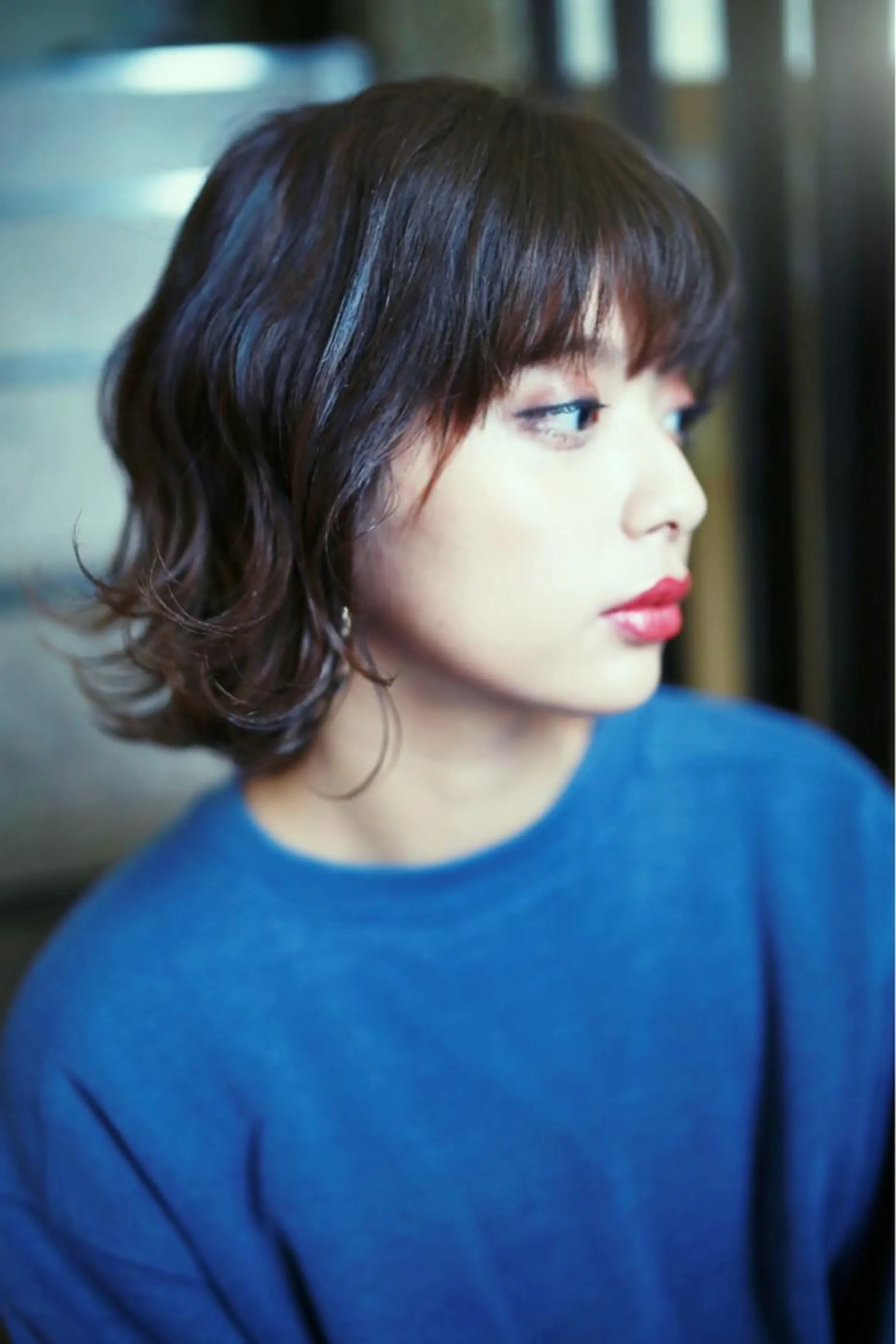 ミディアム カラー パーマ ヘアアレンジ メンズ キッズ ネイル マツエク・マツパ カット ヘアカラー トリートメント premier modelsのヘアスタイル