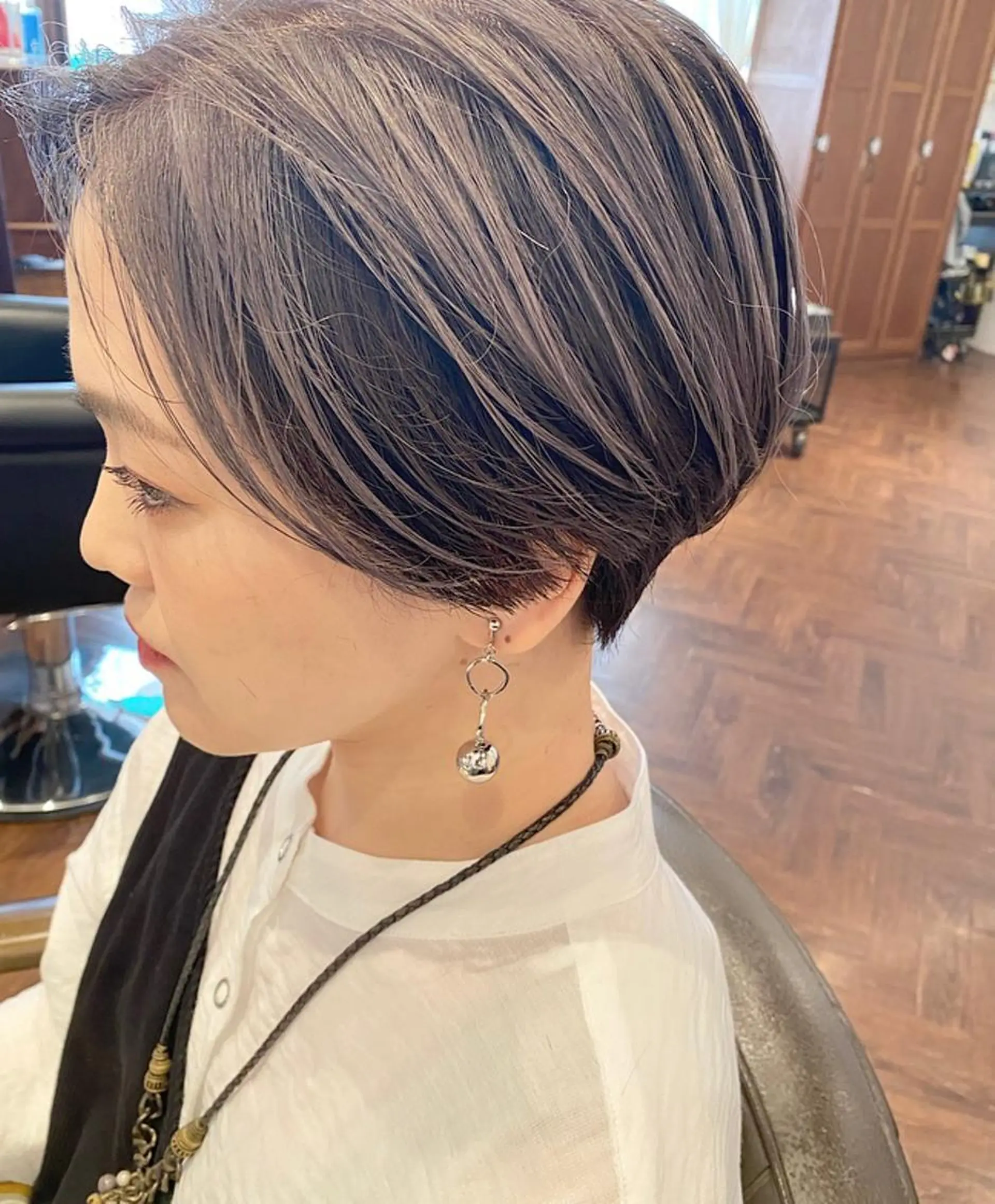 ショート カラー 🌈🌸あおき みちる🌟💗のヘアスタイル