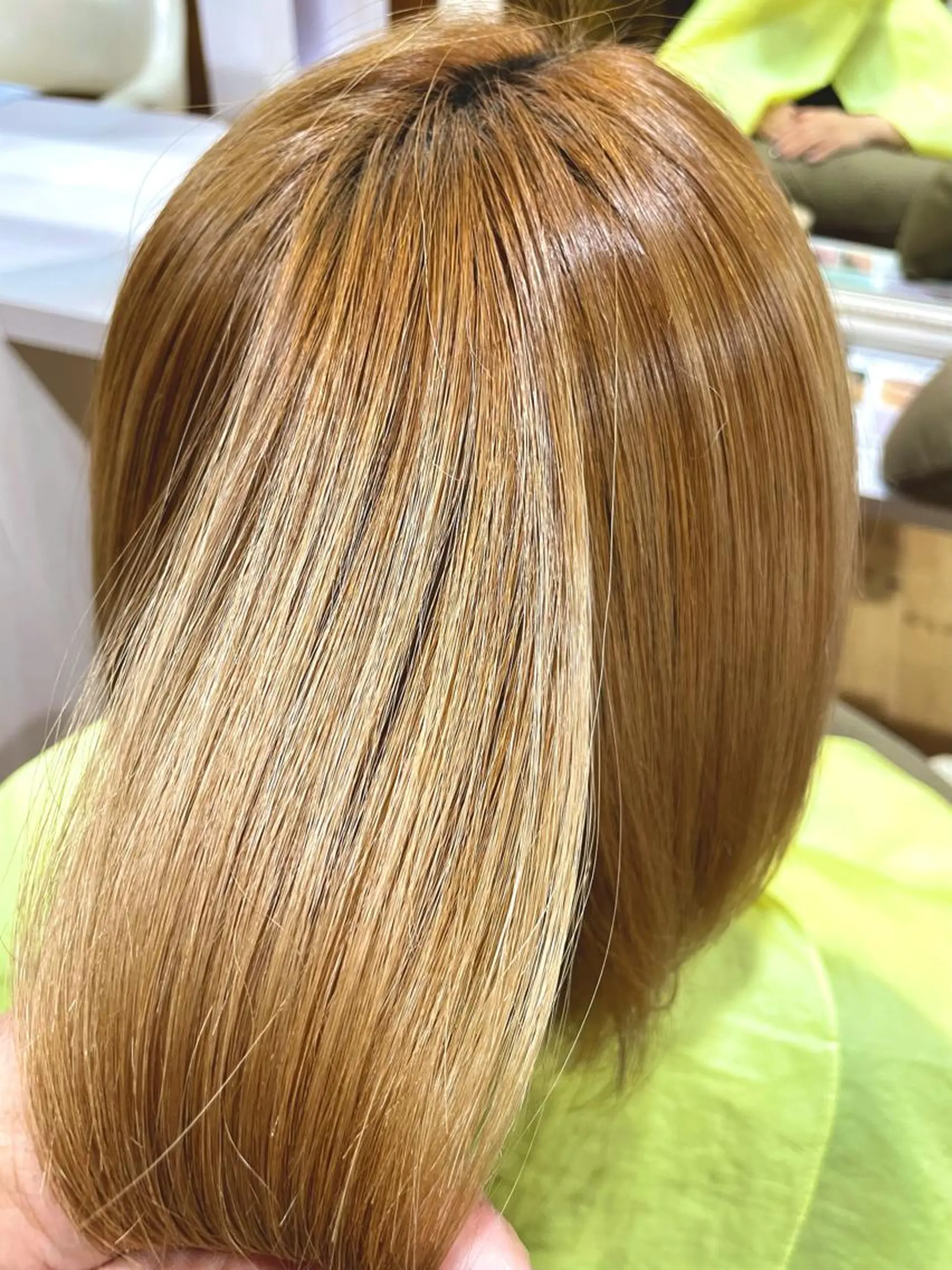 ミディアム 髪質改善 トリートメント 吉田 浩太郎のヘアスタイル