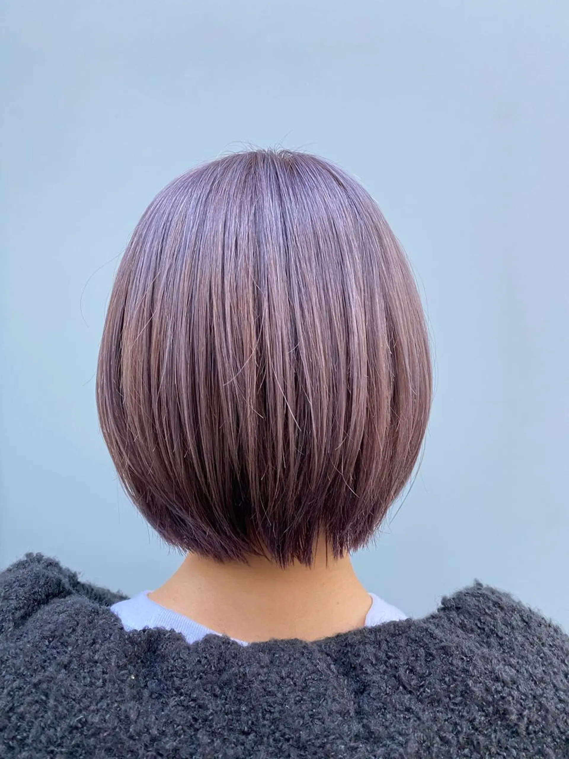 ショート カラー グレージュ/透明感/ 韓国ヘア/RISAのヘアスタイル