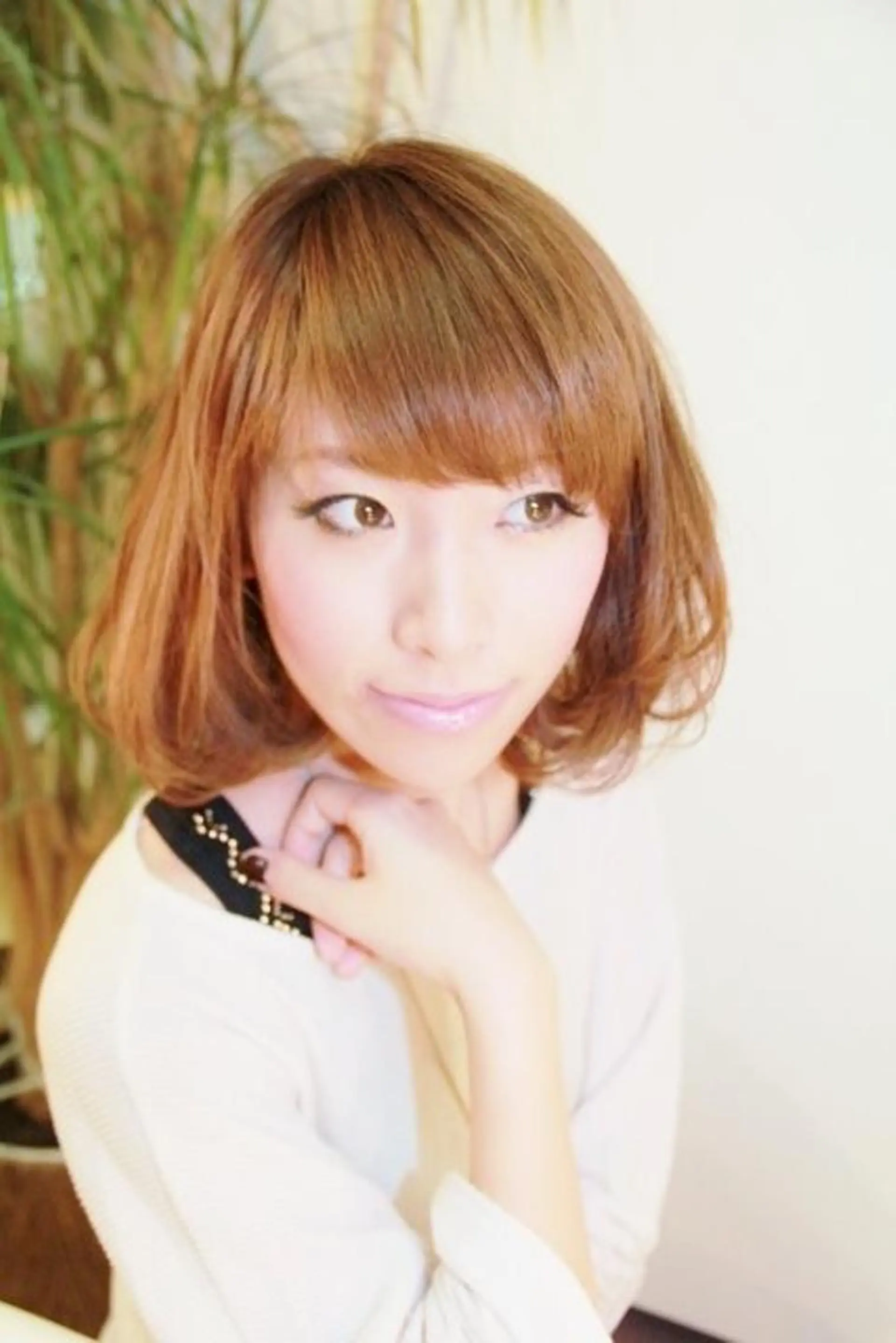 ミディアム カット ヘアカラー トリートメント 🍀伊東 由香子🍀のヘアスタイル