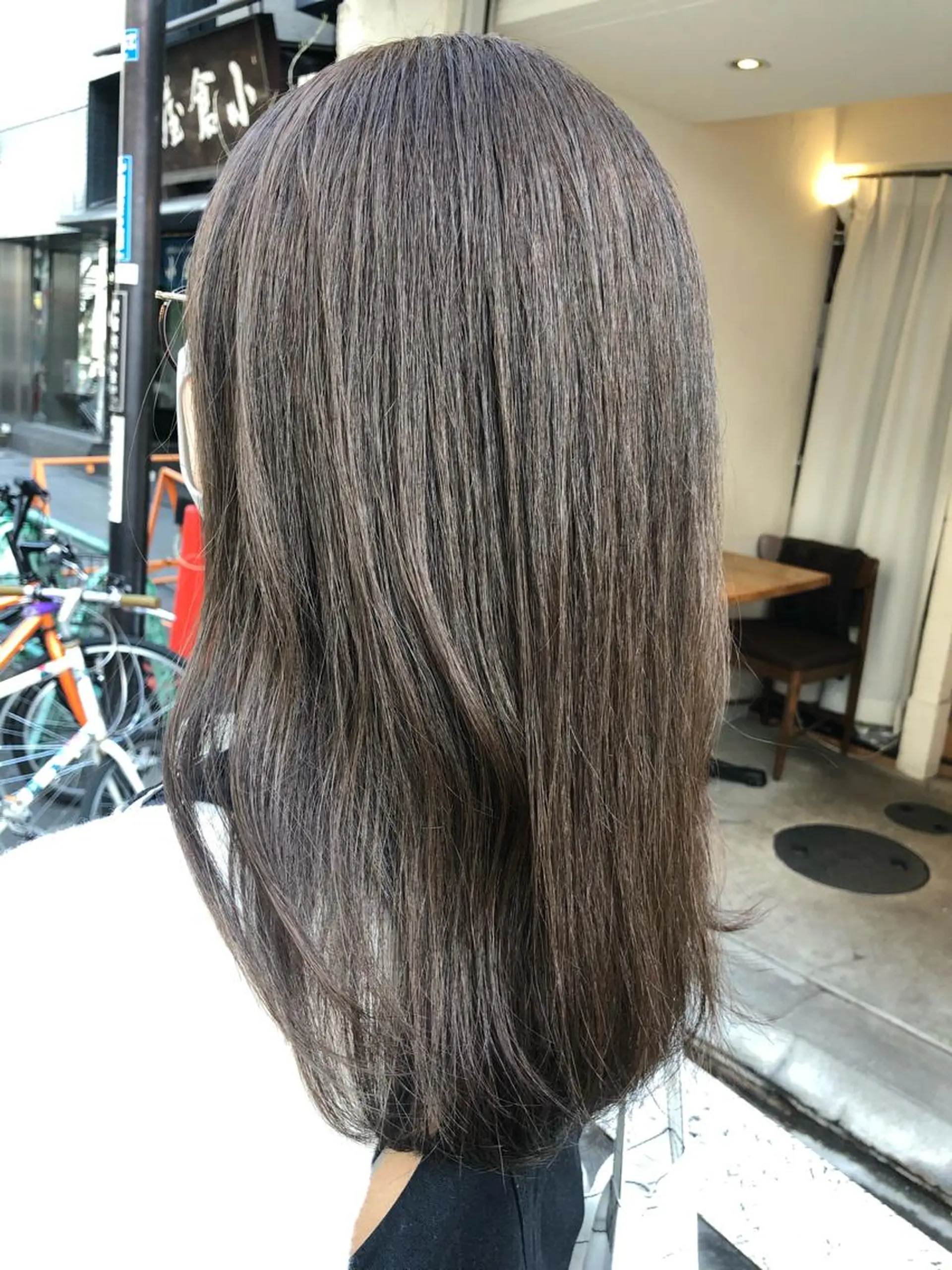 ミディアム カラー 透明感カラー オレンジ luve heart's And Be  minamisemba所属・脇坂 佳世の眉毛・アイブロウイメージ