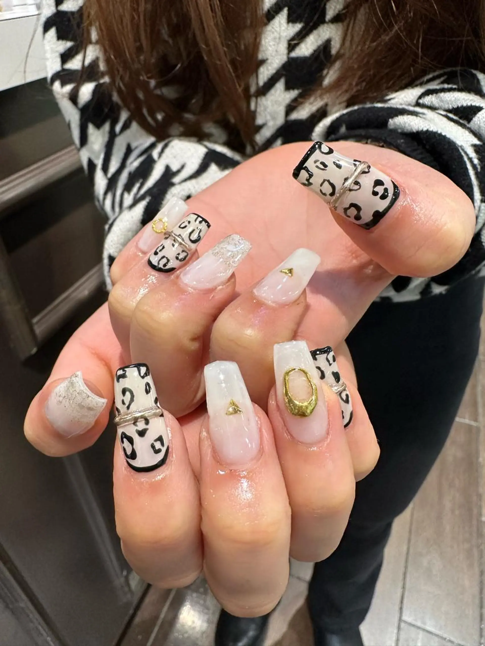 ネイル 長さ出し 個性派ネイル 🌼 ハルカ ♡のマツエク・マツパデザイン