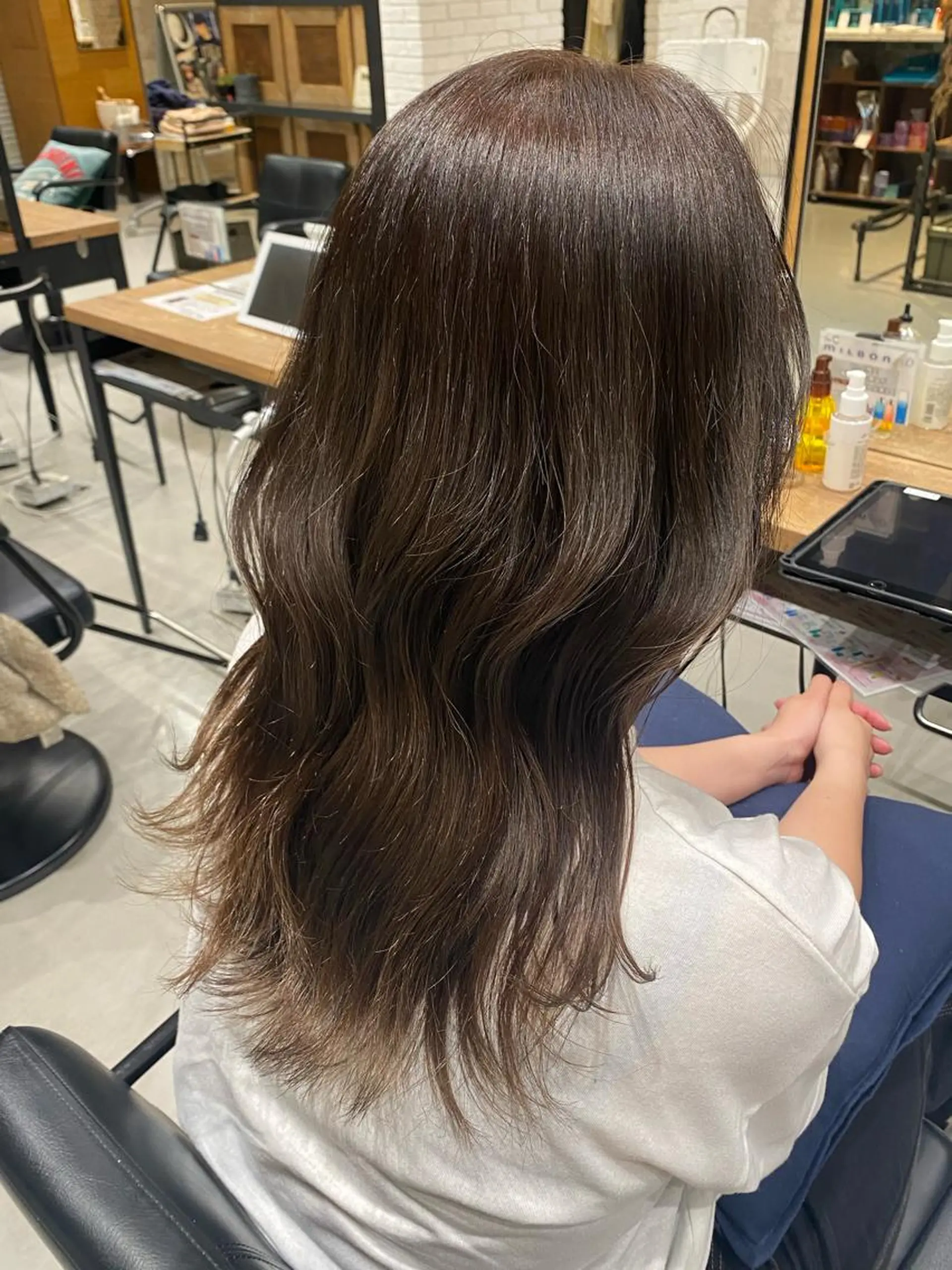 ロング カラー 似合わせ大人ショート ◎TheC 西野瑛斗のヘアスタイル