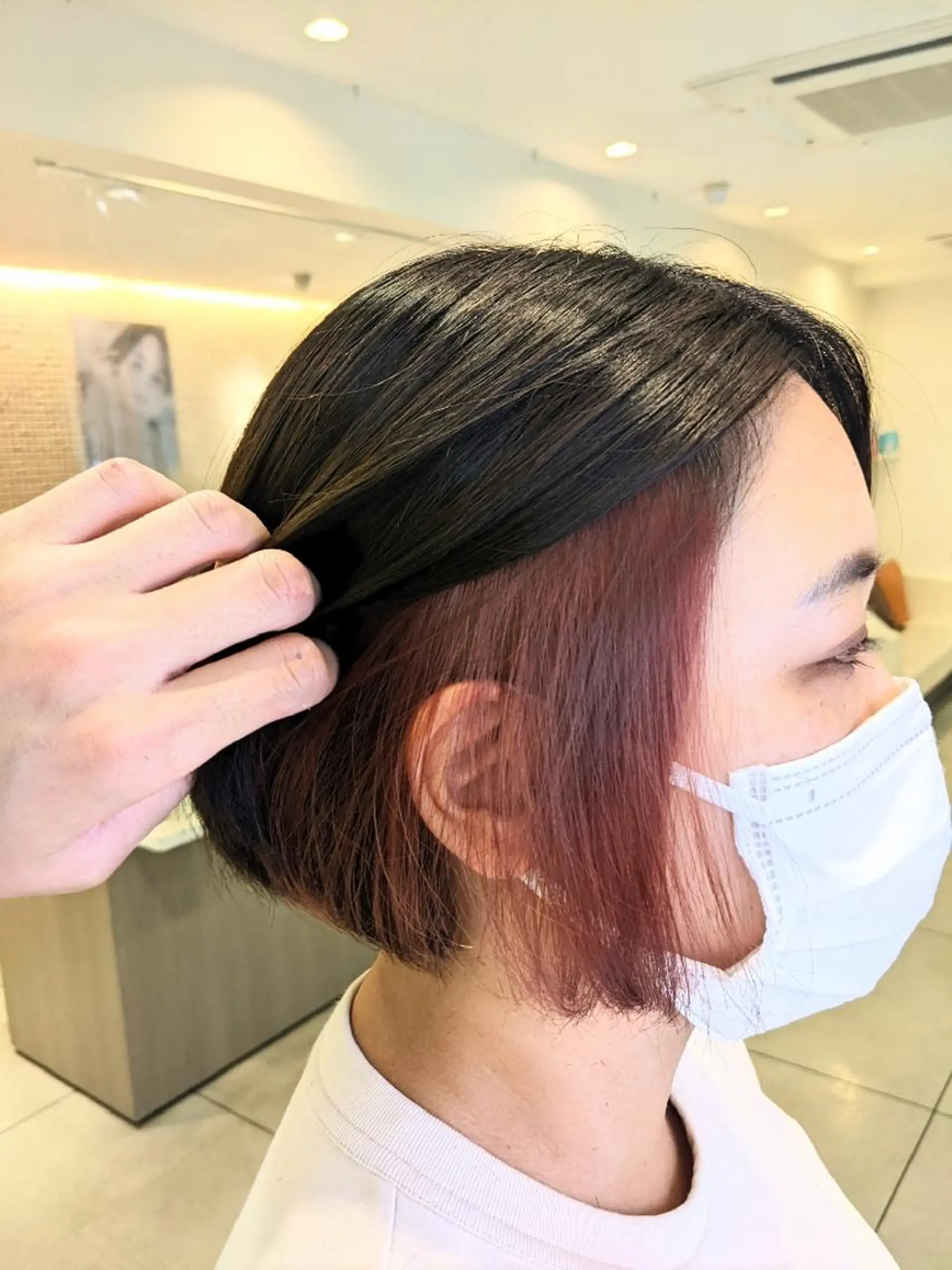 ショート カラー ヘアカラー 小川 健治✨のヘアスタイル
