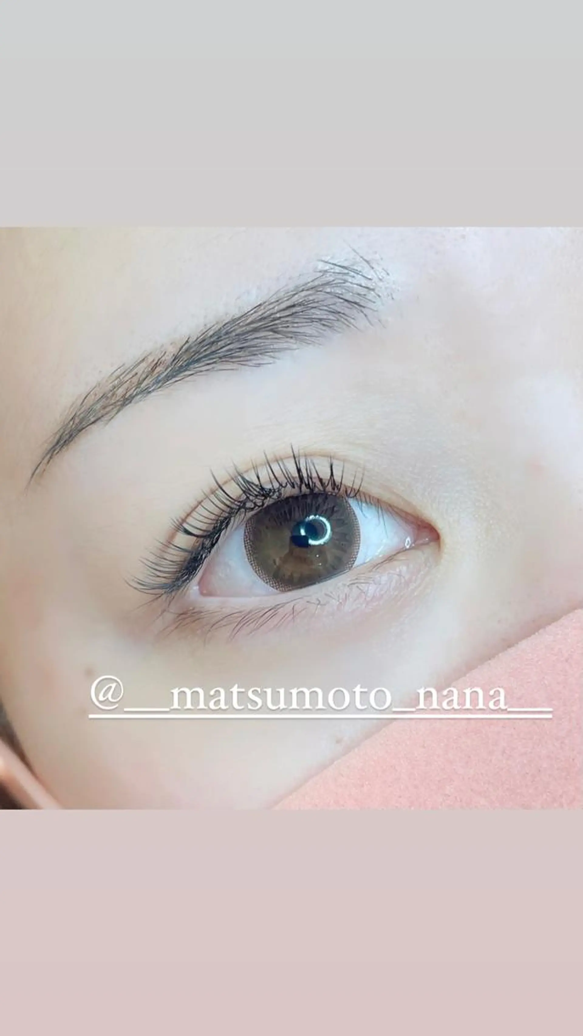 マツエク・マツパ バインドロック Days    eye＆brow salon所属・Days マツモトナナのマツエク・マツパデザイン