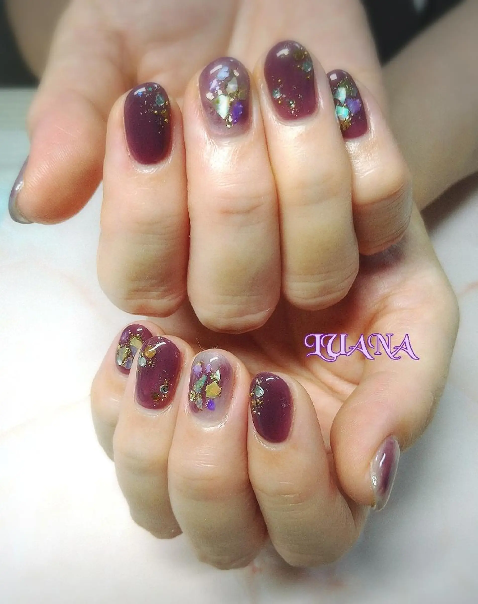 ネイル ハンドネイル LUANA  TAKAHASHIのネイルデザイン