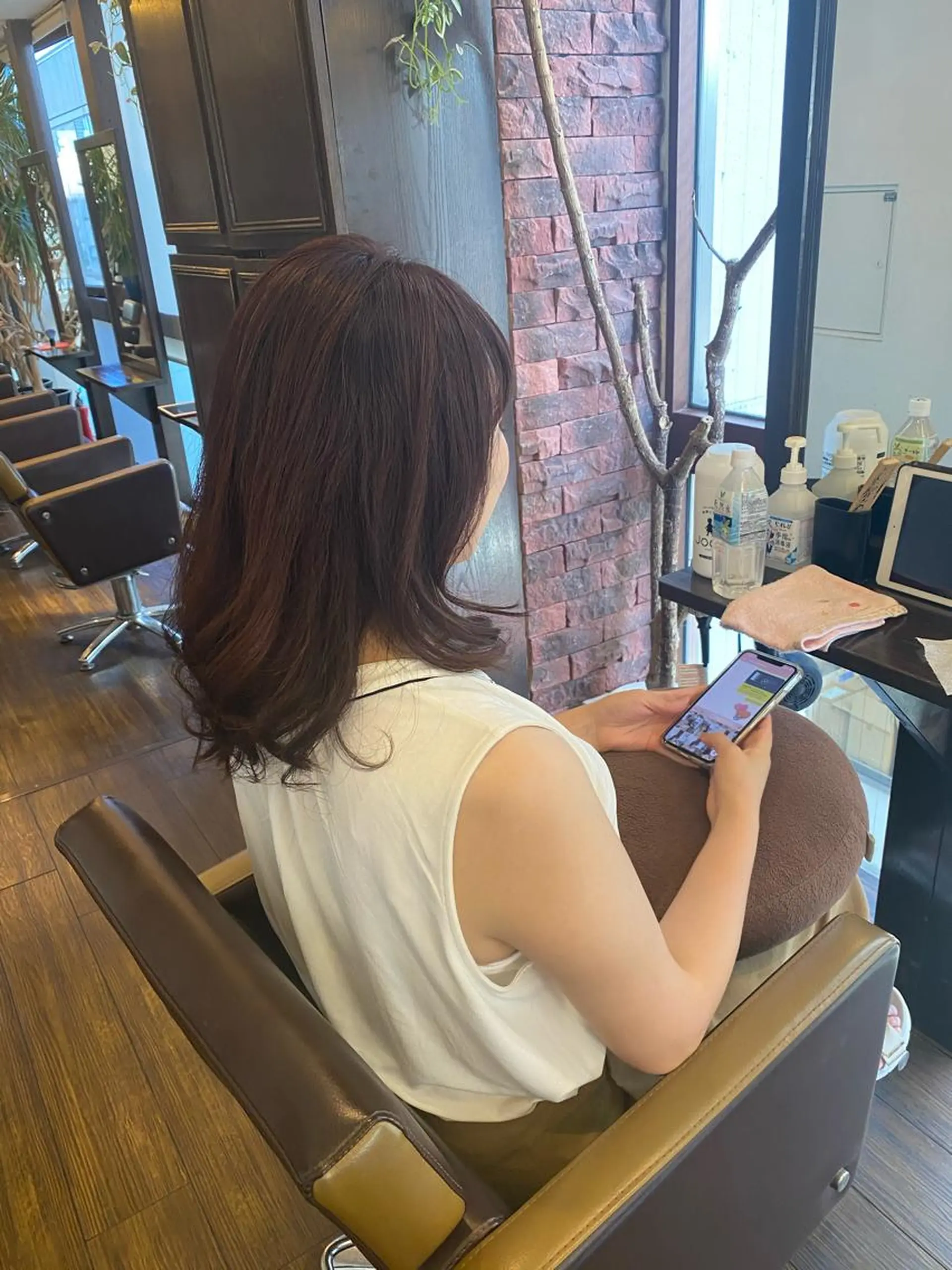 ミディアム カット パーマ トリートメント ヘアセット LOTUS表参道所属・【代表】 🌟MASA🌟美髪のヘアスタイル