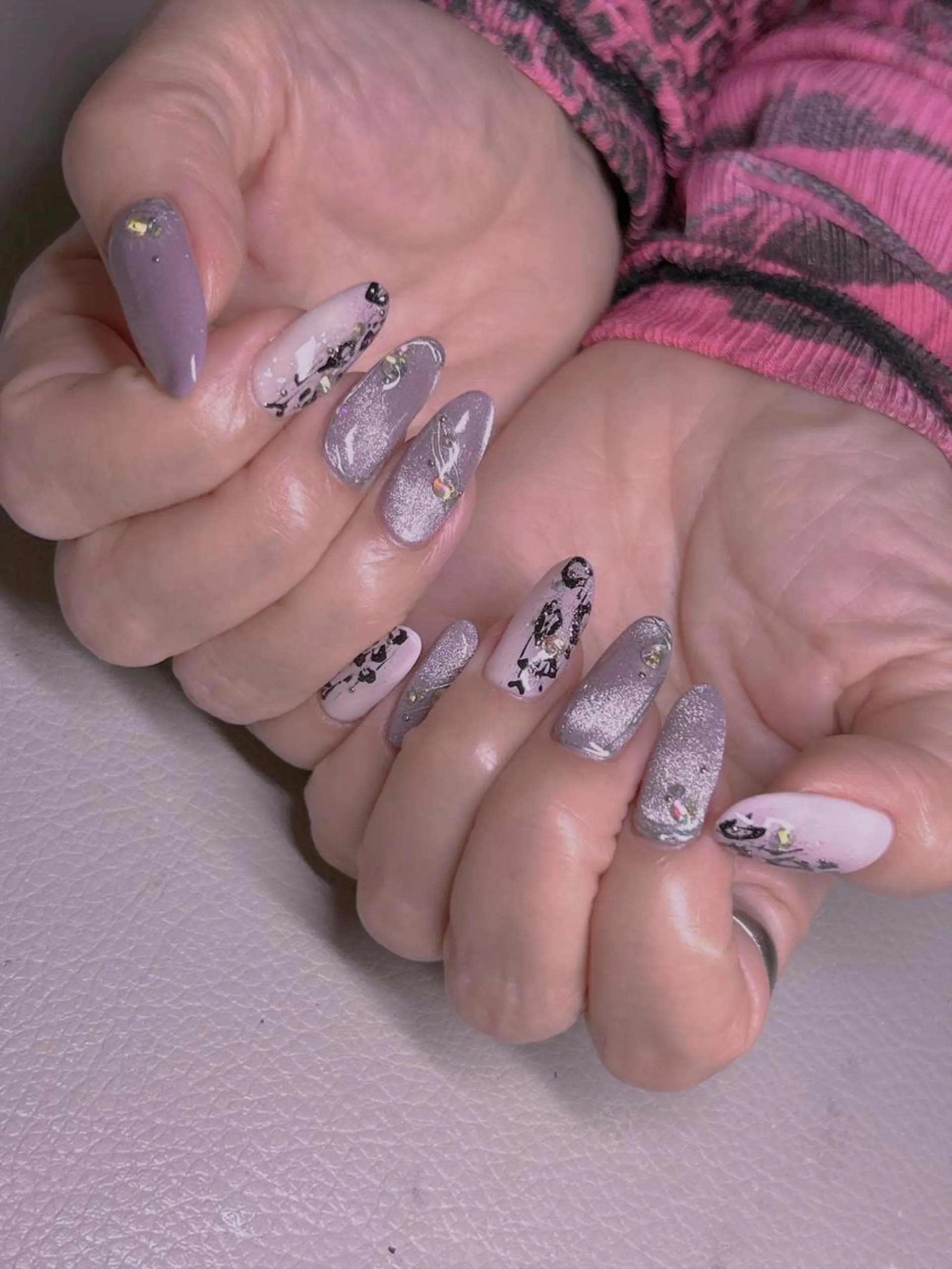 ネイル 長さだし専門店 M2　rikaのネイルデザイン