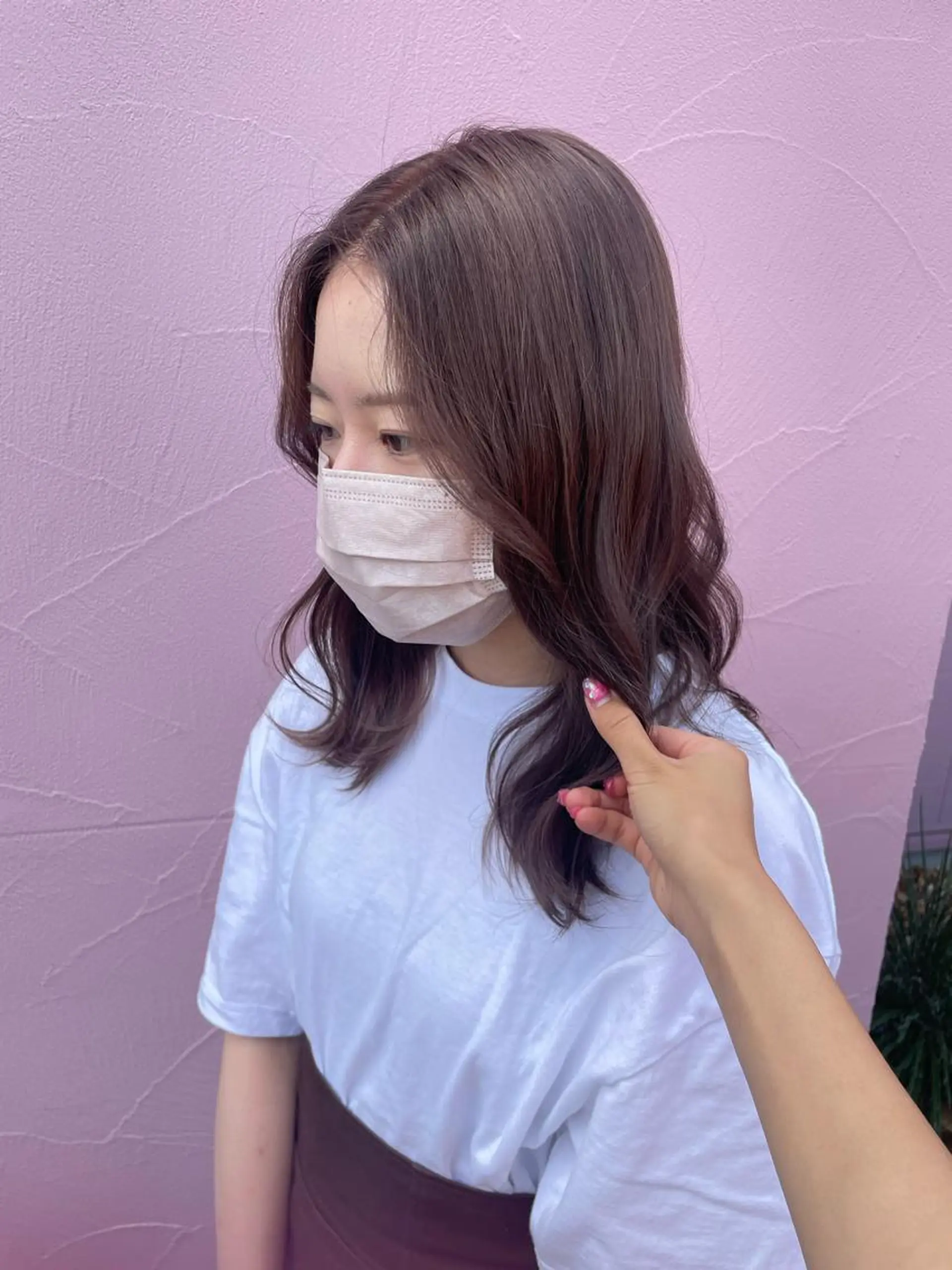 カラー ひなた 艶カラー/渋谷のヘアスタイル