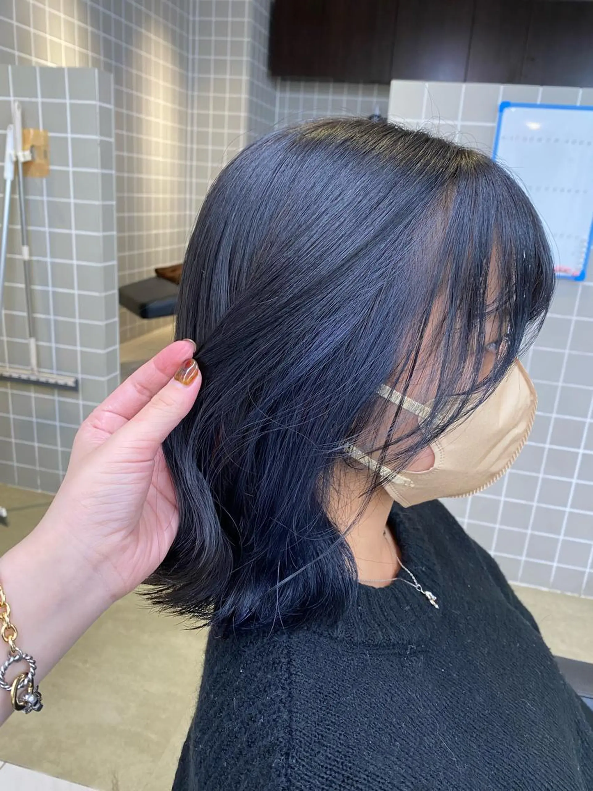 セミロング カラー ダブルカラー/ 横浜/JURIのヘアスタイル