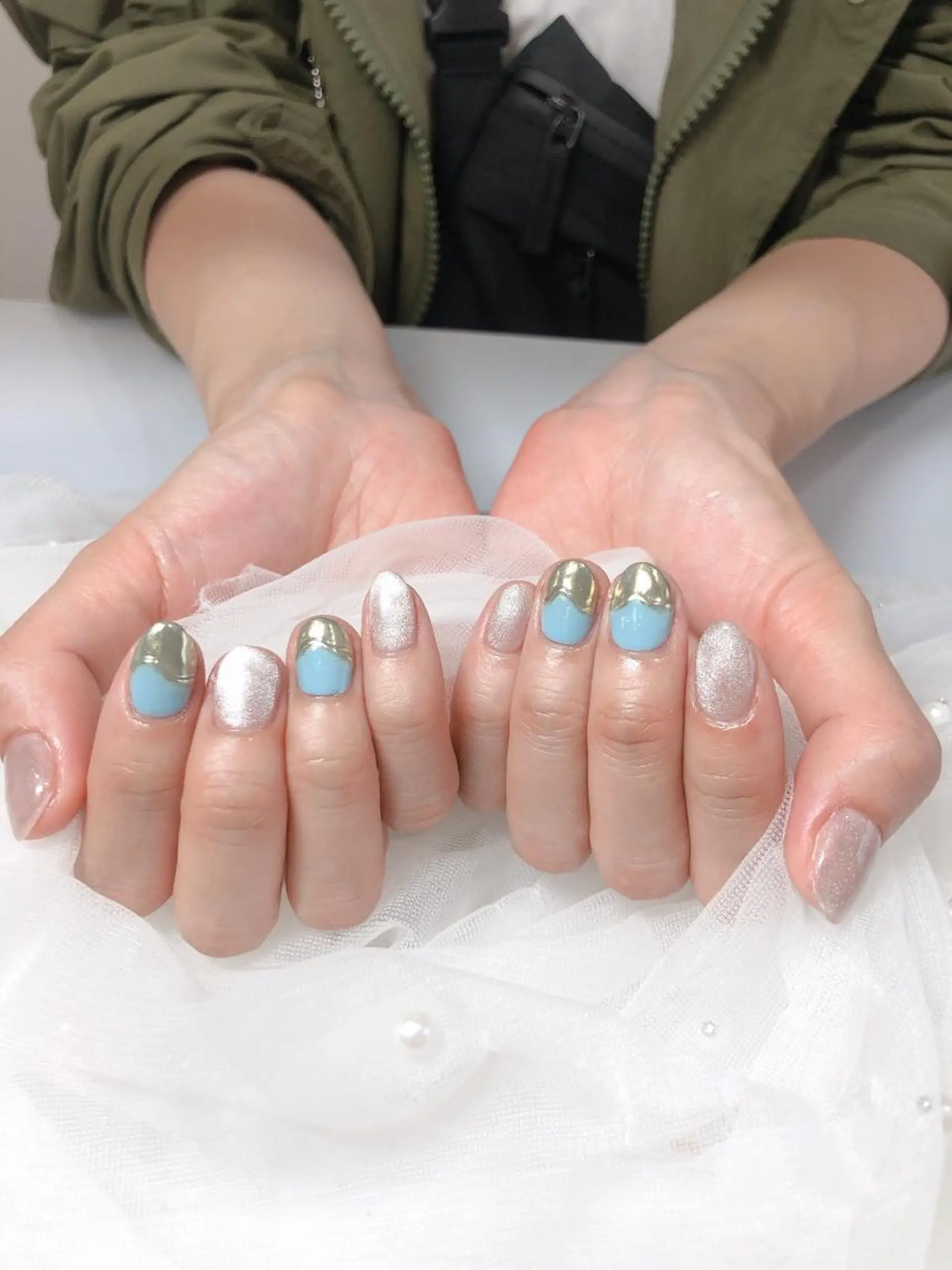 ネイル ミラーネイル kihi大塚店 モデル募集専用のネイルデザイン