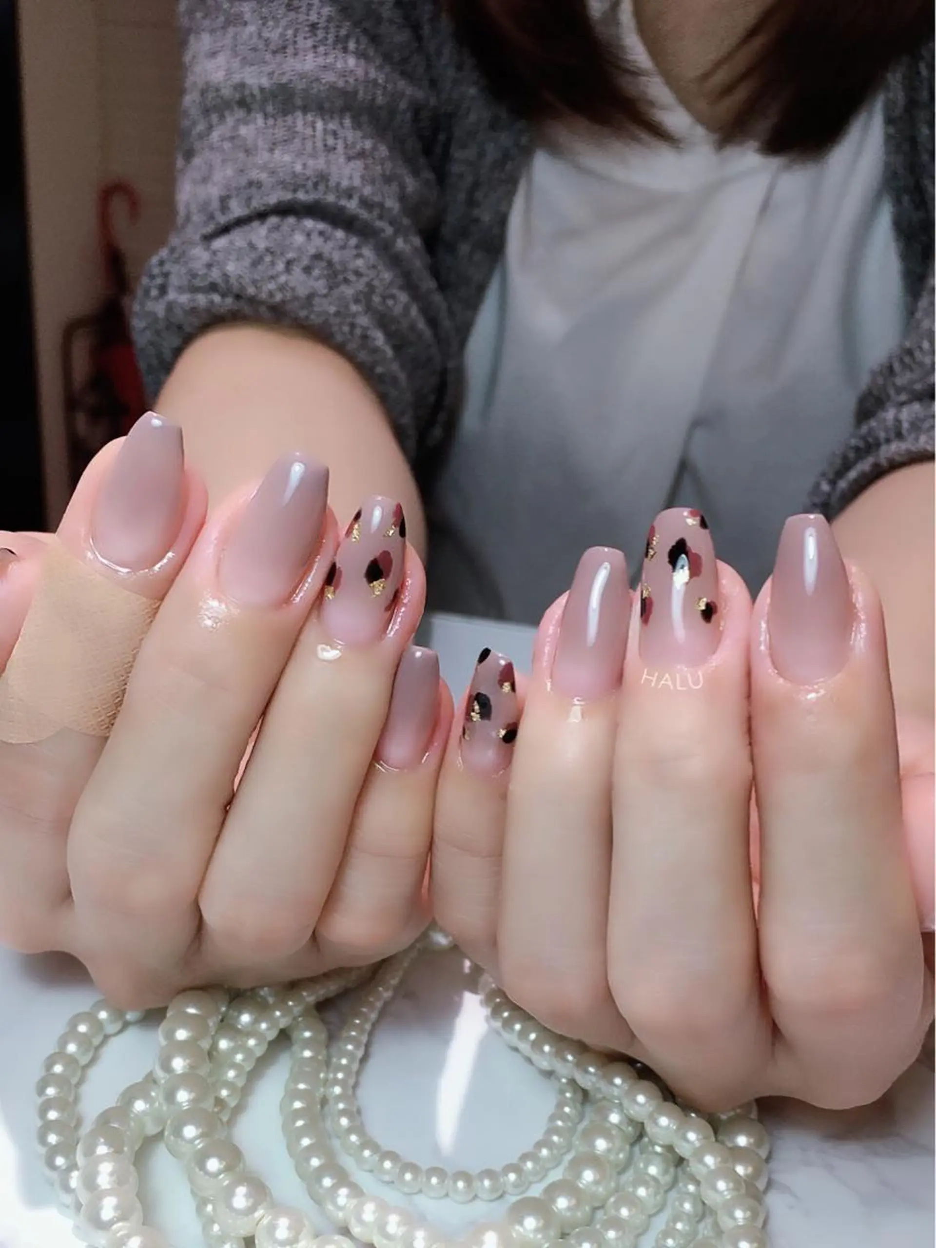 ネイル シンプルネイル HALU ハルのネイルデザイン