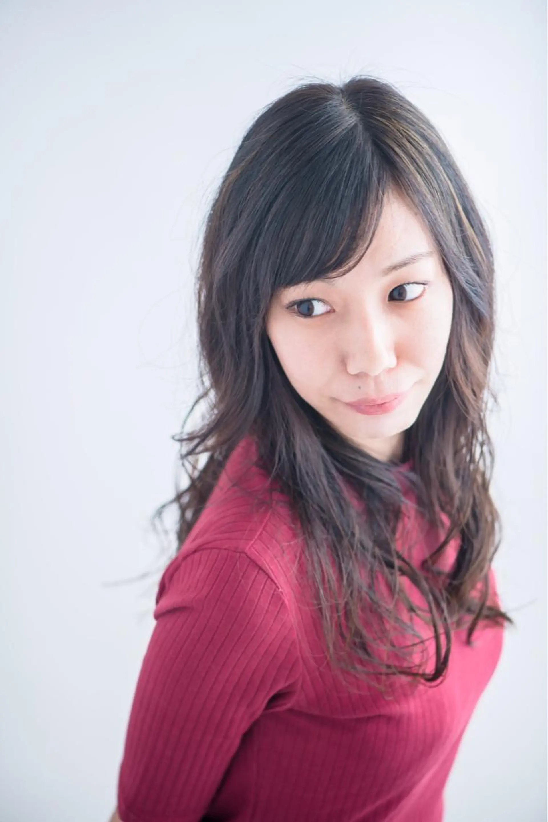 セミロング カット Urio所属・今雪 聡美のヘアスタイル