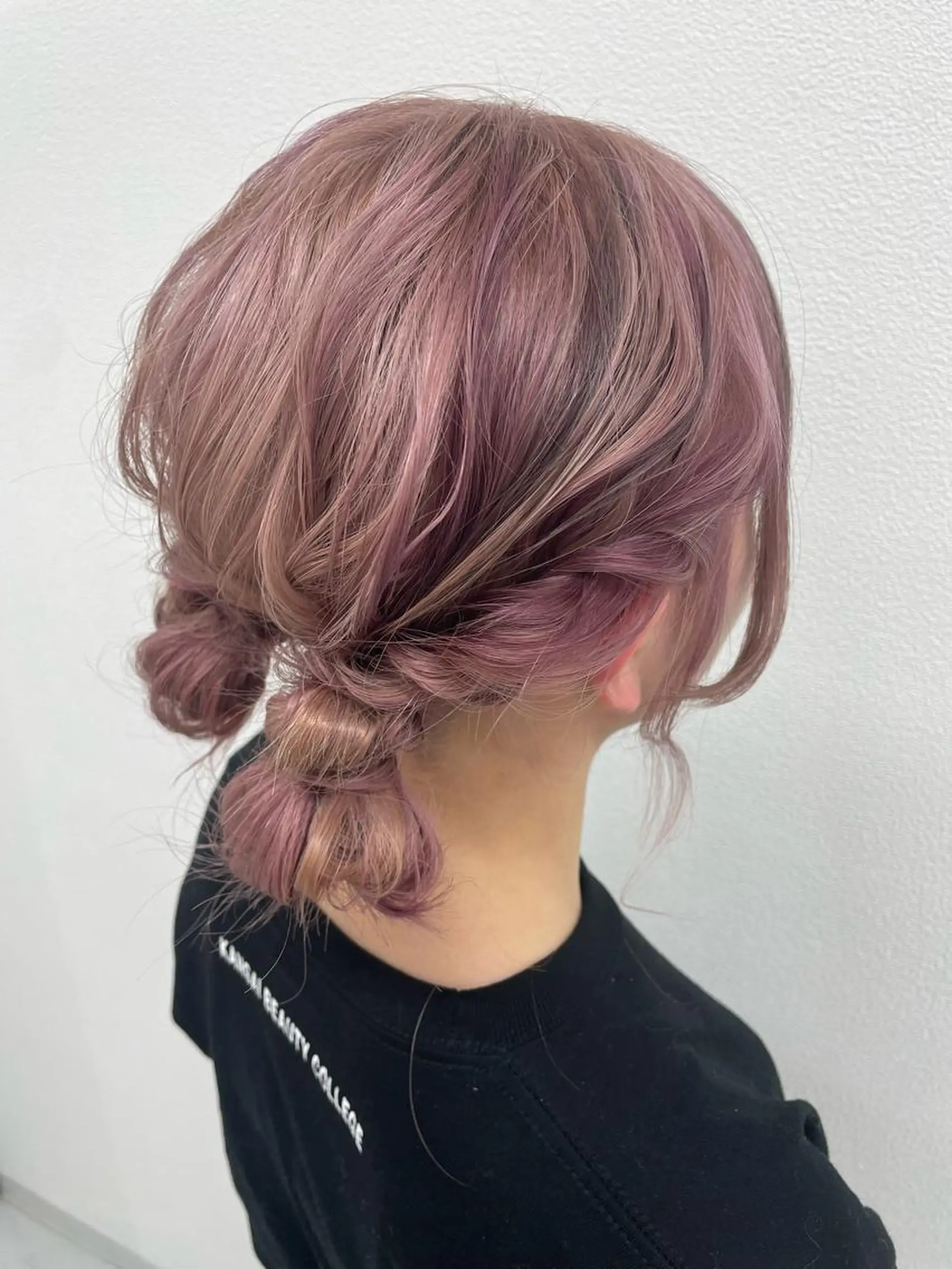 セミロング カラー デザインカラー be flot所属・髪質改善/大阪守口市 🐣Ria‪🐣のヘアスタイル