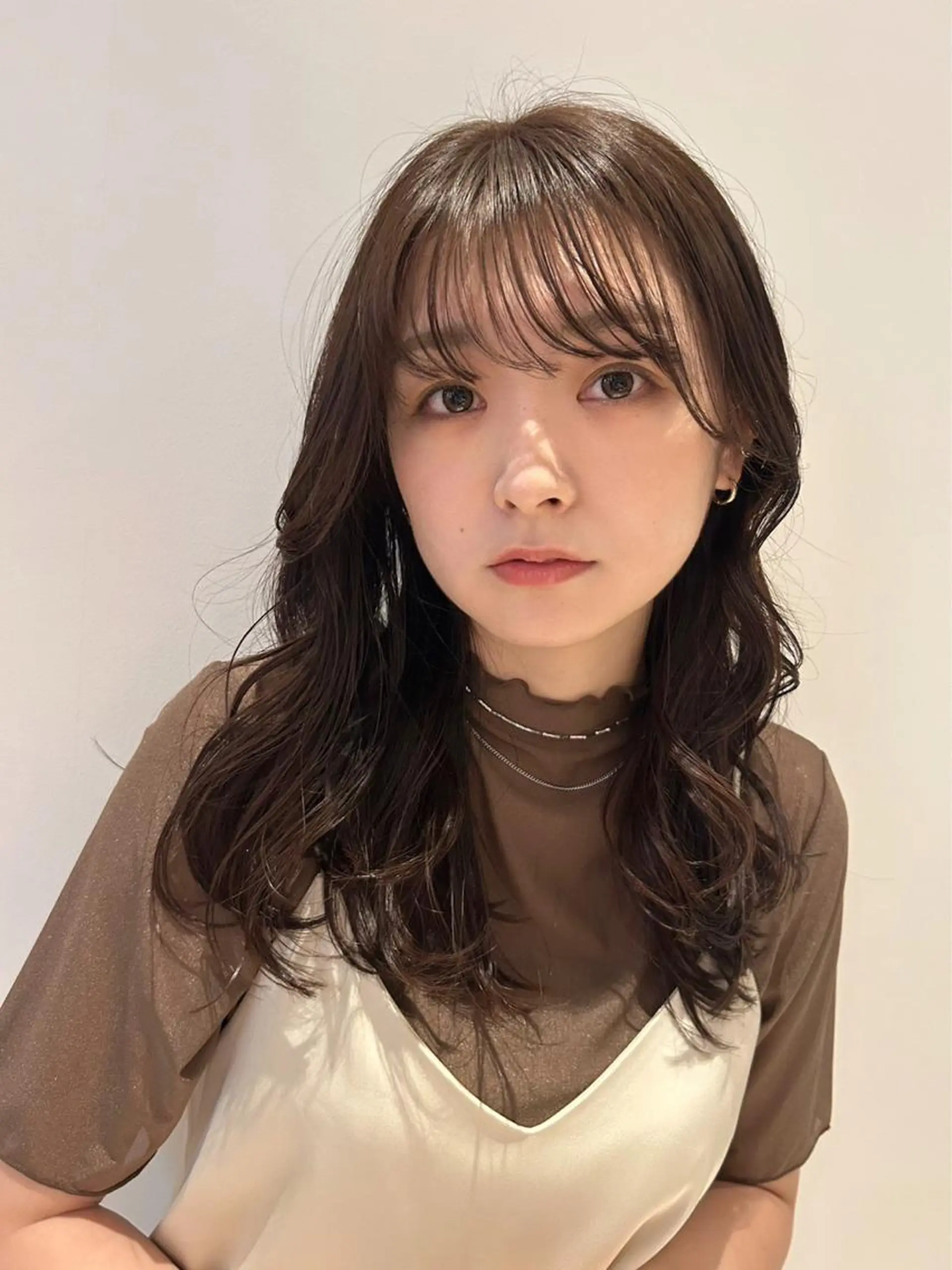 セミロング 宮城 汐里のヘアスタイル