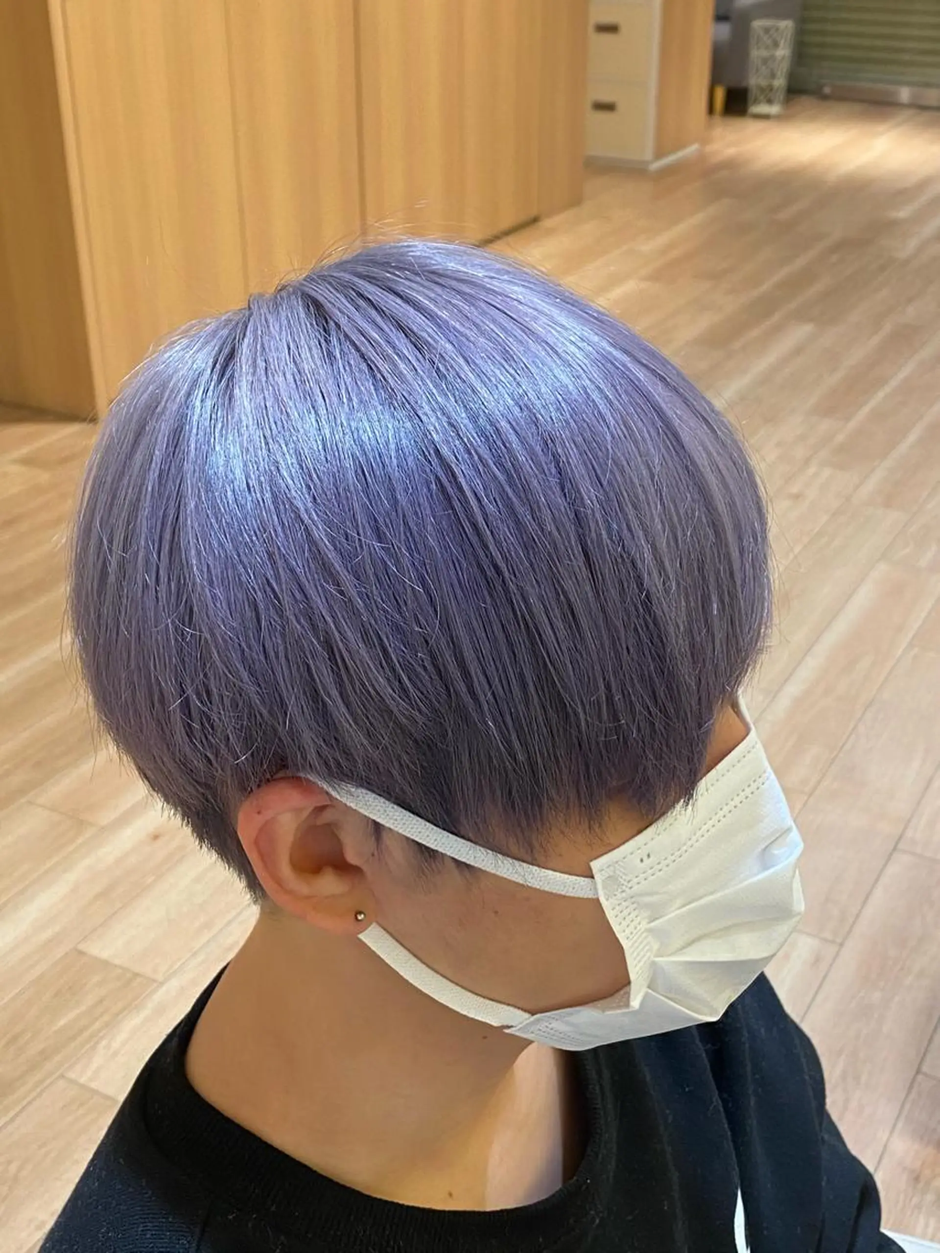 ショート ハイトーンエフェクト ブリーチいち丸のヘアスタイル