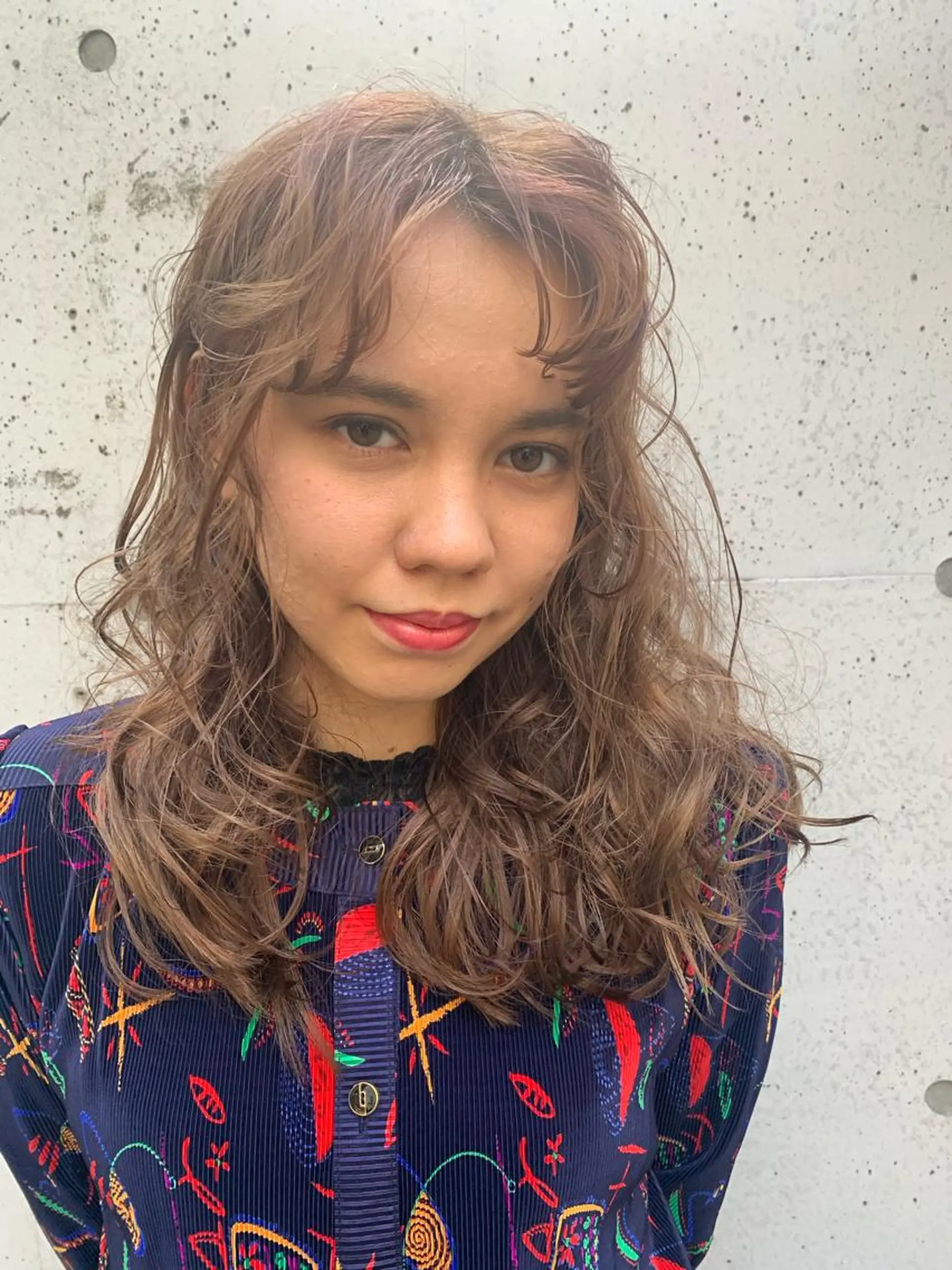 ロング カラー パーマ 縮毛矯正💎髪質改善 レイヤー✨山内健太郎のヘアスタイル