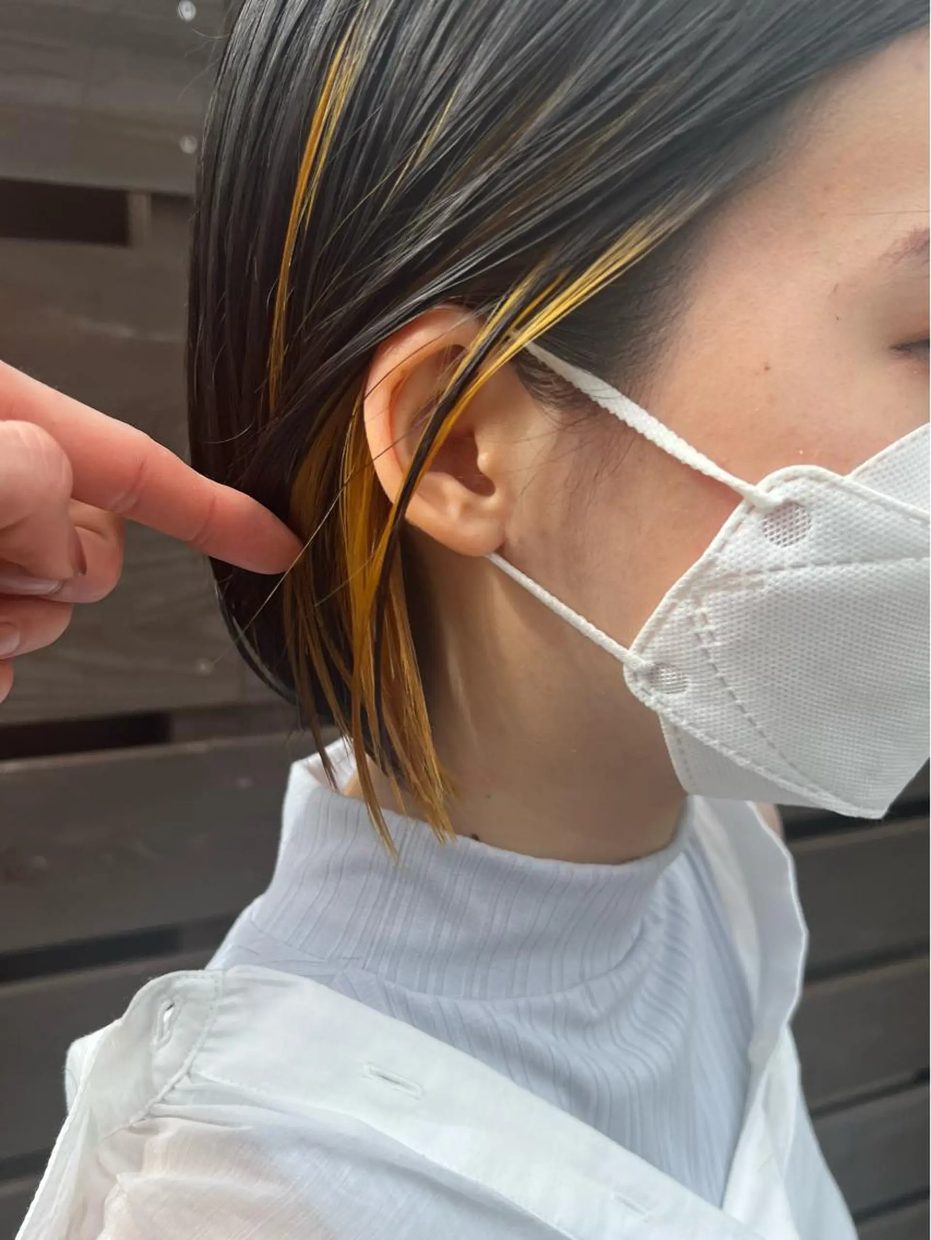 ショート カラー 毛流れフェザー スタイル🔹竹内凌のヘアスタイル