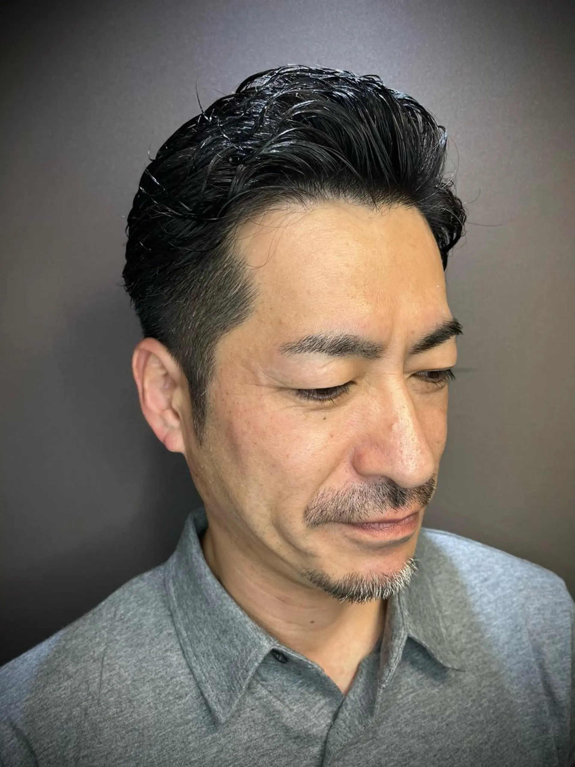 ショート HIRO GINZApremium barber新宿所属・星野 真のヘアスタイル