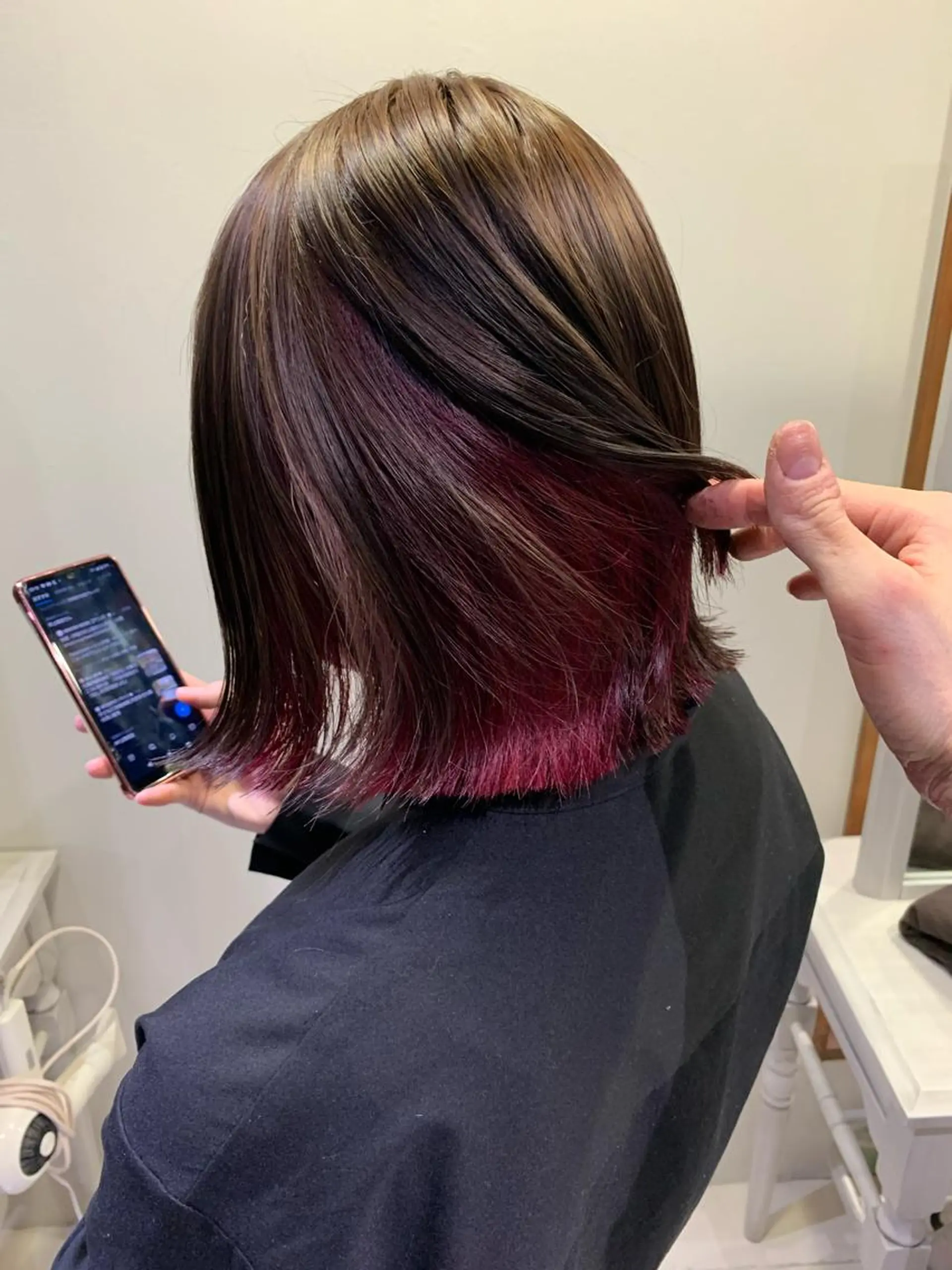 ショート カラー 大野 智亜里のヘアスタイル