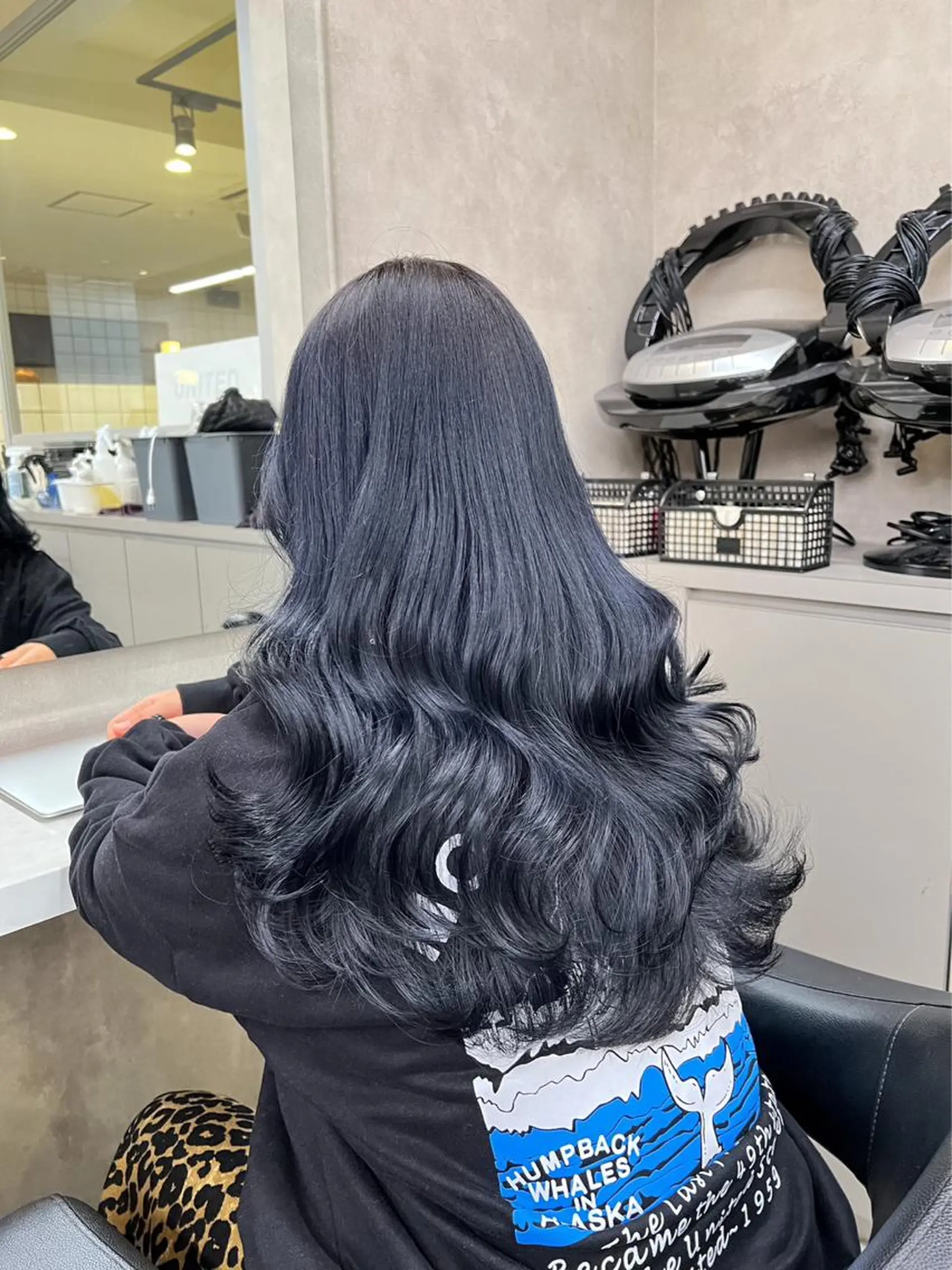 セミロング ヘアカラー 韓国レイヤーカット /REIのヘアスタイル