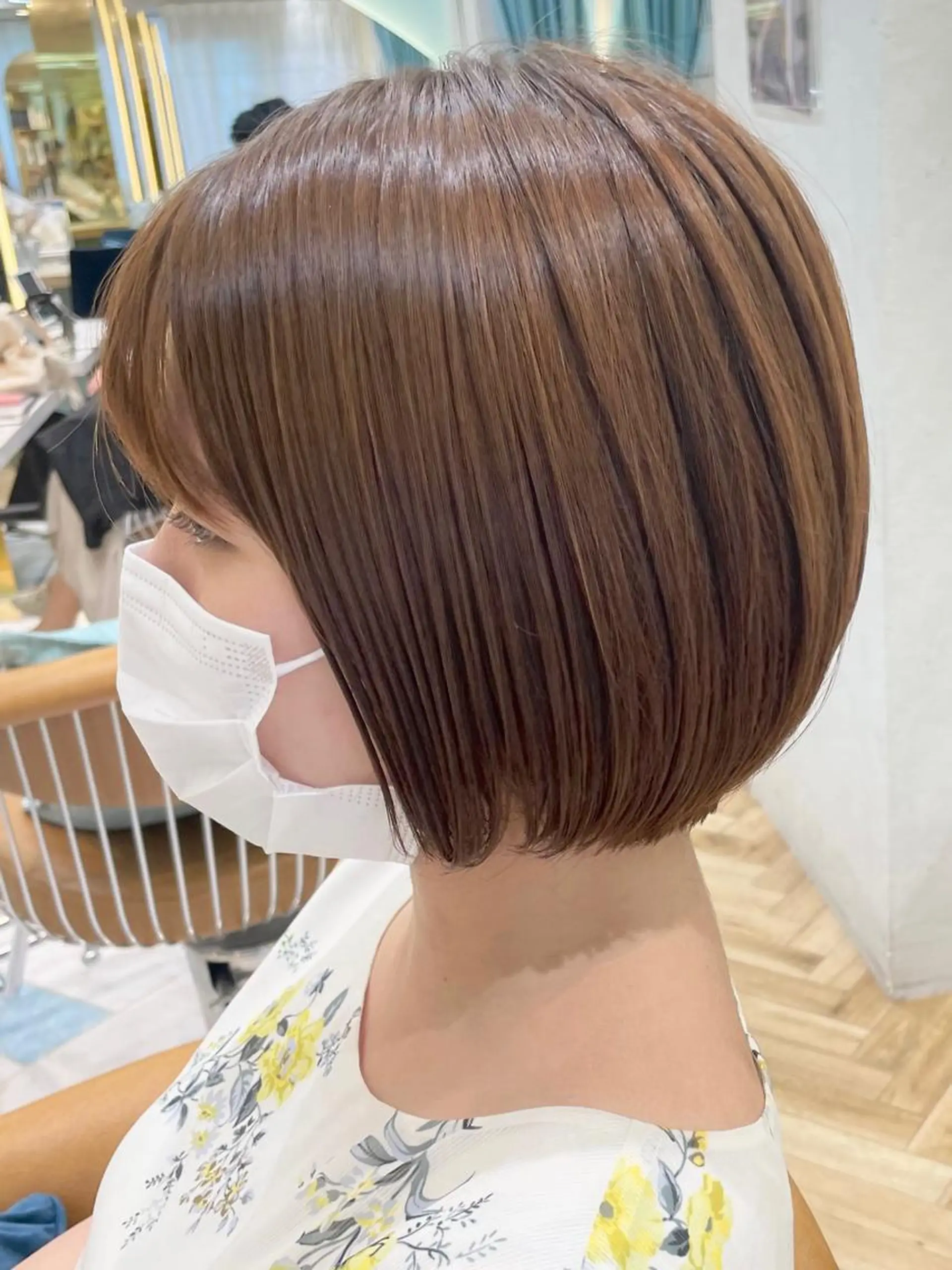 ショート カット トリートメント 産休中2026.4月 復帰予定/野崎華代のヘアスタイル