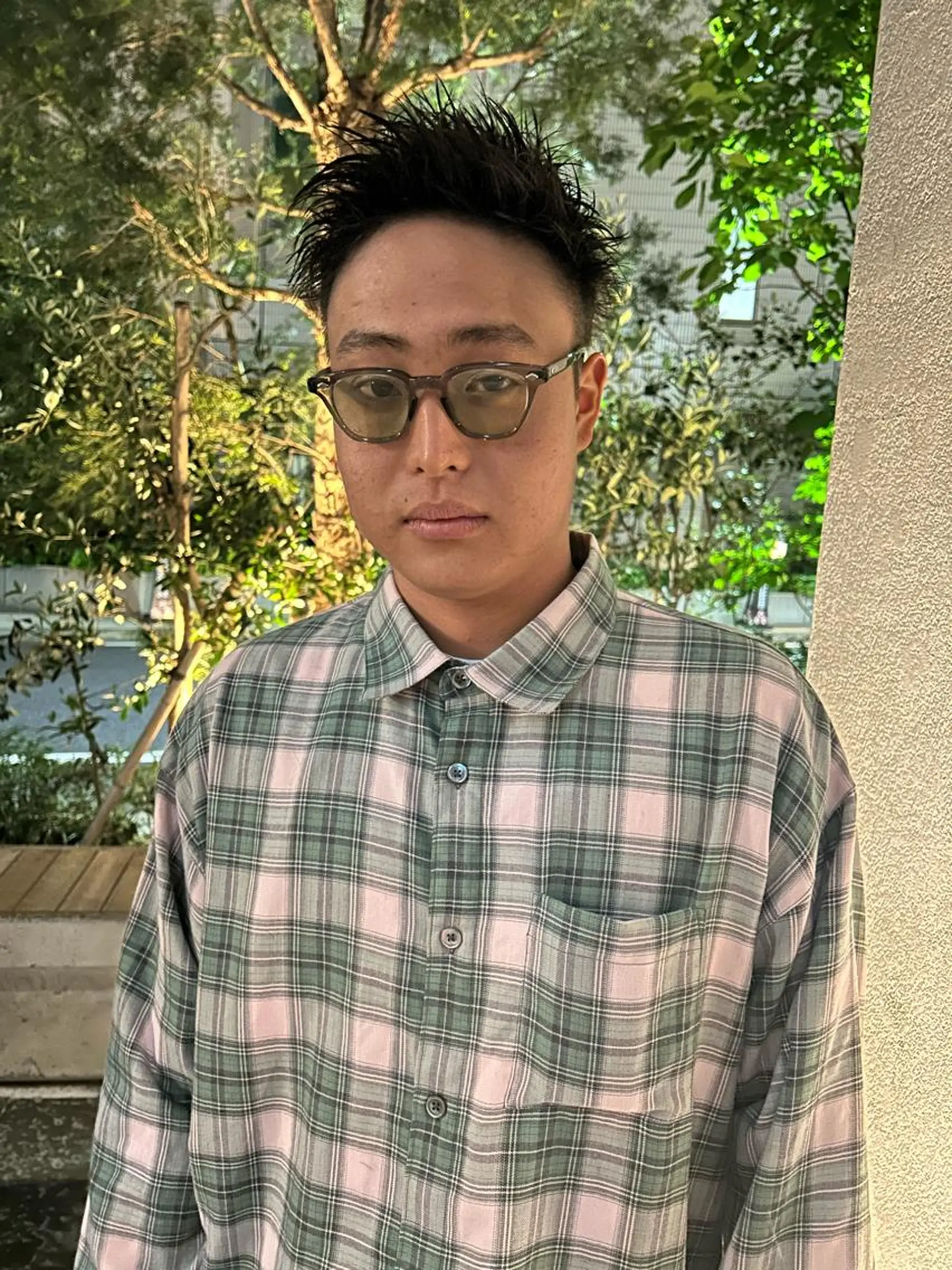 ショート メンズ メンズブリーチ メンズハイライト メンズインナーカラー メンズパーマ プードルパーマ カット charme所属・💈メンズ特化美容師 ✂︎伊藤大輝💈のヘアスタイル