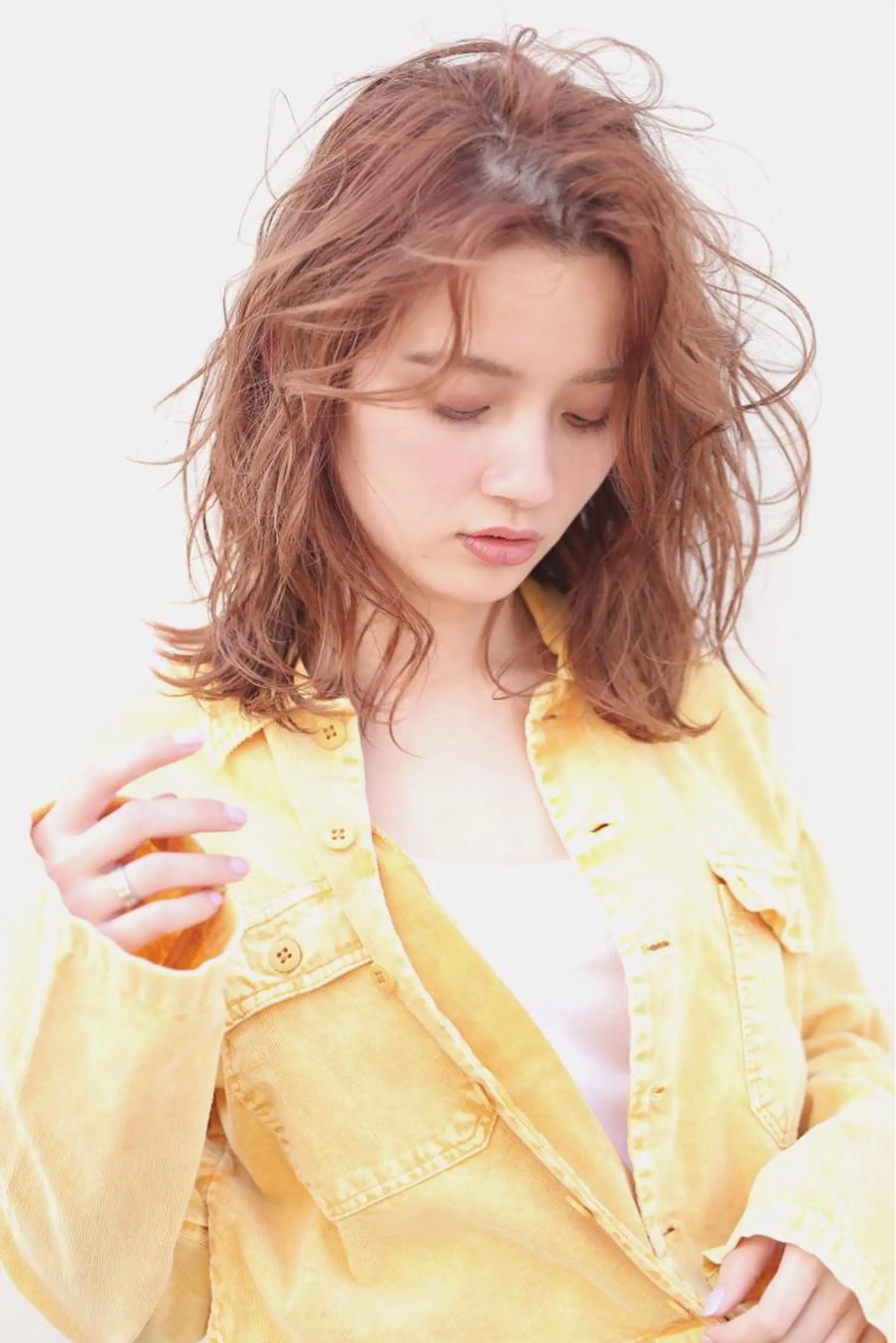 セミロング カット ヘアカラー トリートメント 🧼柴田 健太郎🧼のヘアスタイル