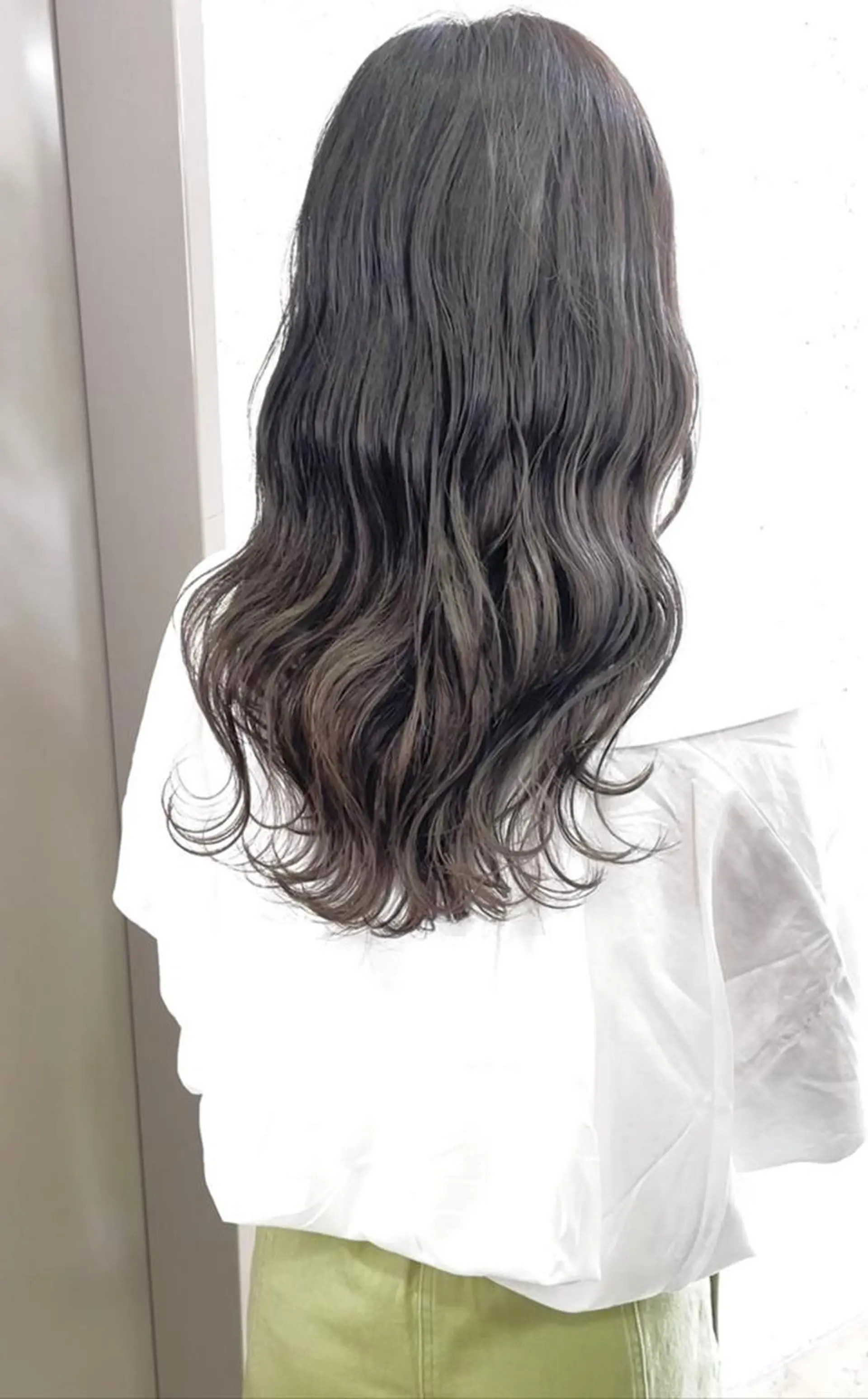 セミロング 大垣 りょうすけのヘアスタイル