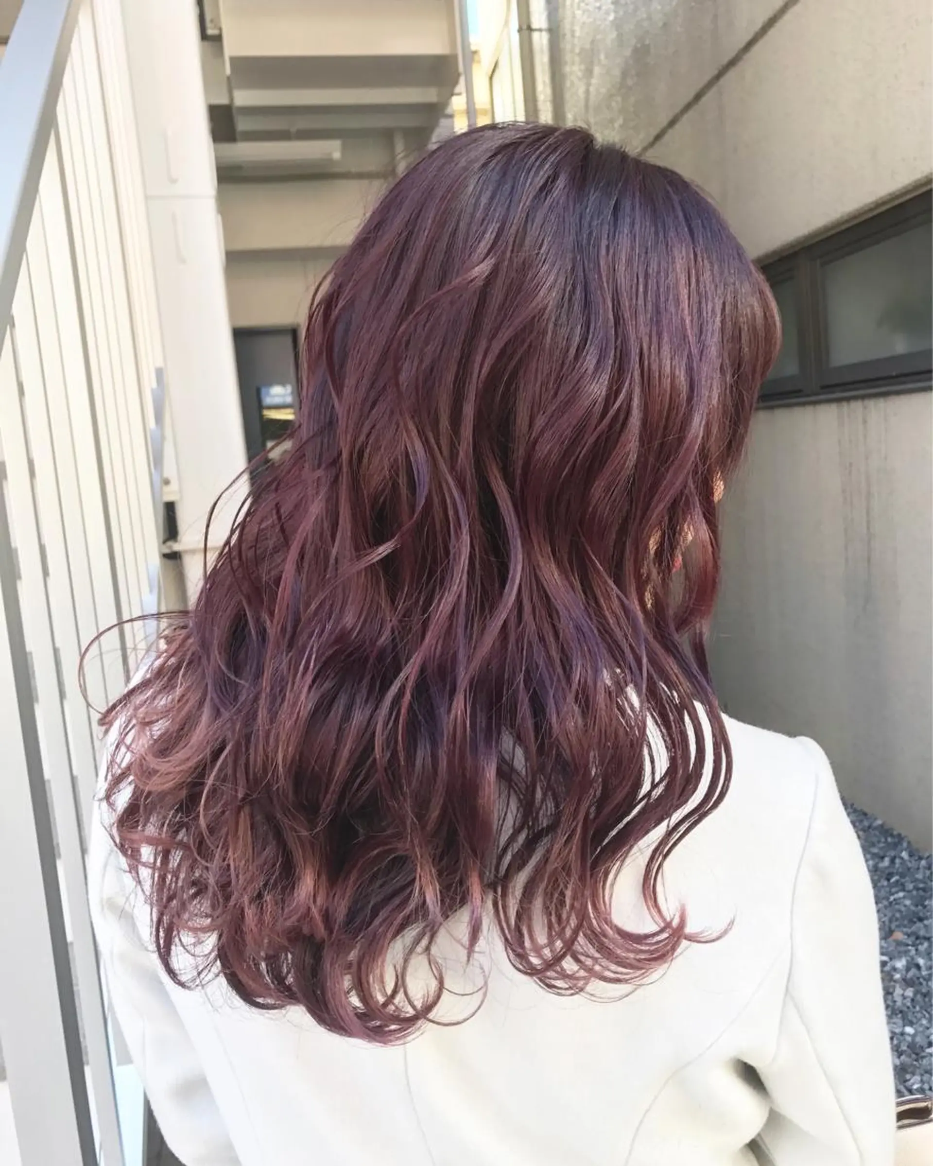 ロング カラー ヘアアレンジ ヘアカラー トリートメント BANK'S hair所属・💐ケラチン 髪質改善寺坂雄飛💐のヘアスタイル