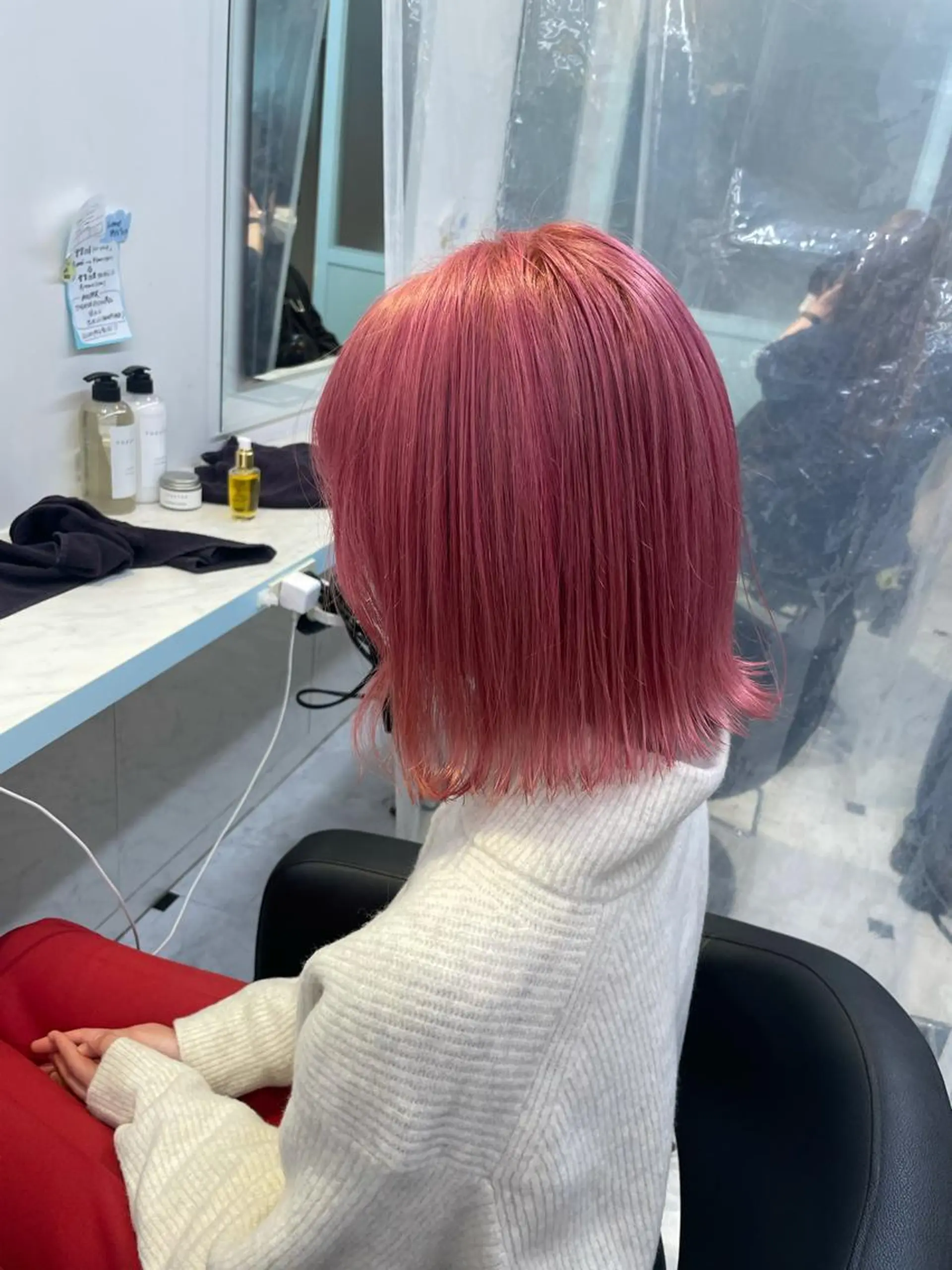 ショート カラー ヘアカラー トリートメント ヘッドスパ ヘアセット 🎨透明感モテカラー DAIKI🎨のヘアスタイル