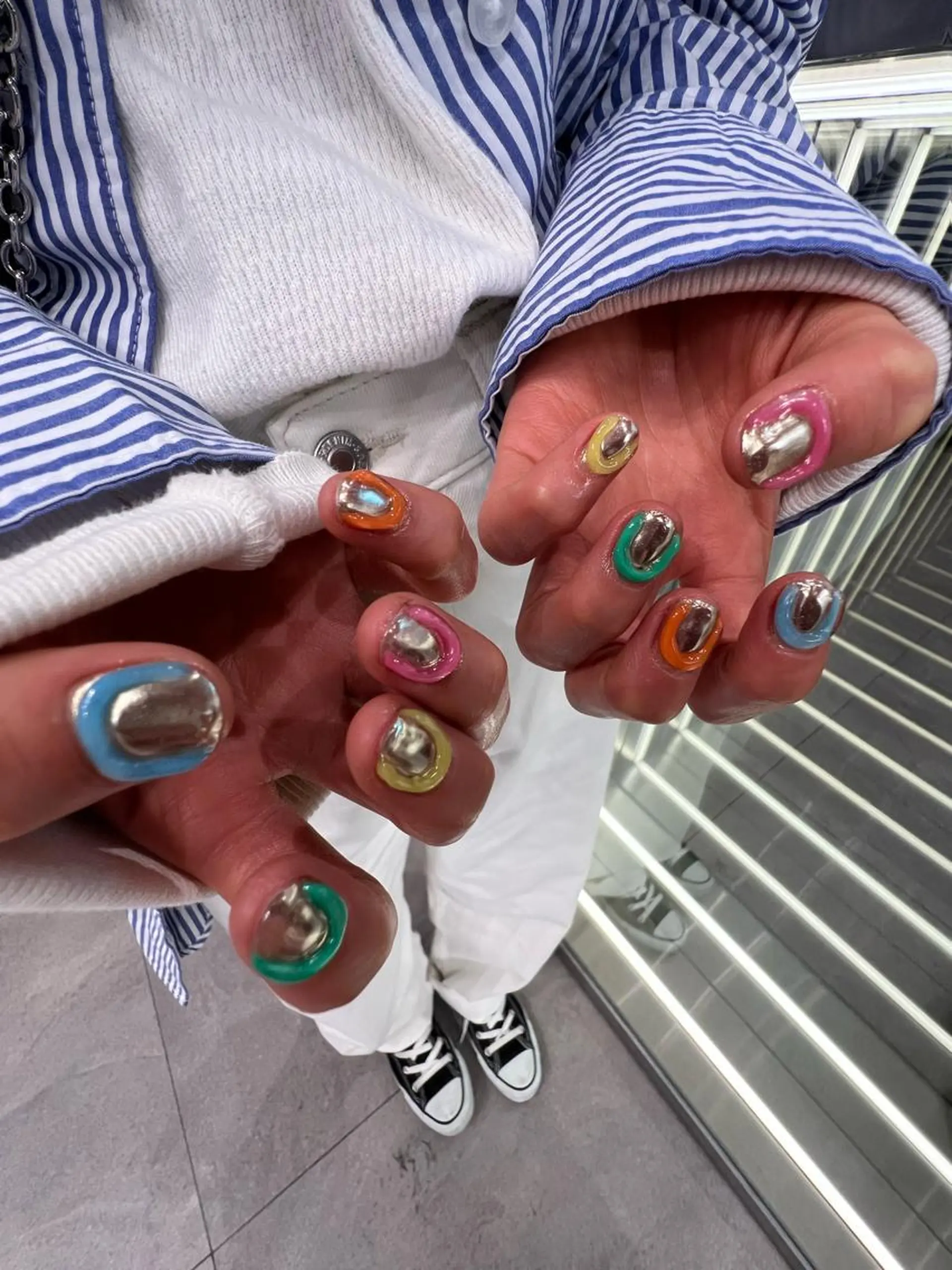 ネイル 【韓国ヘア・ネイル】 HINATA🍒のネイルデザイン