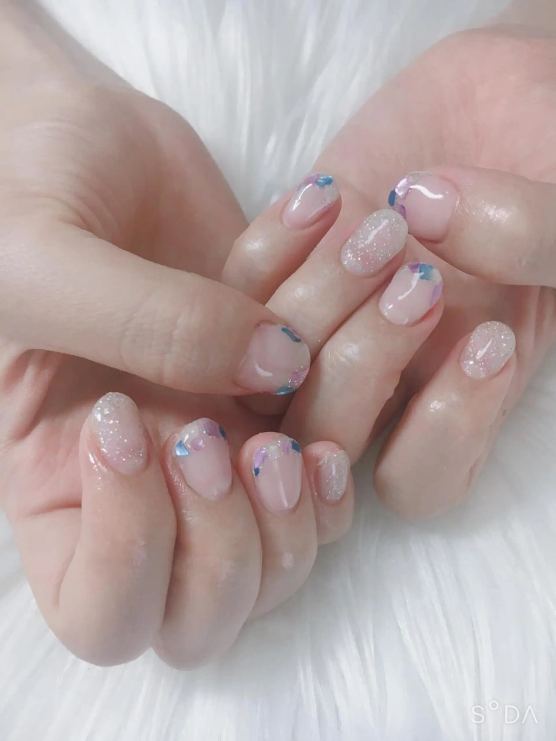 ネイル ストーンネイル ハンドネイル フットネイル miwa ミワのネイルデザイン