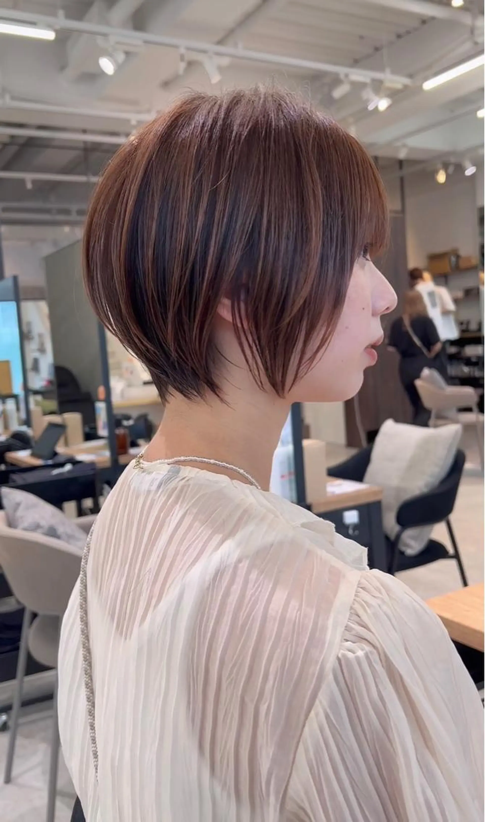ショート 🌈銀座、ボブ ショート🌈にっしーのヘアスタイル