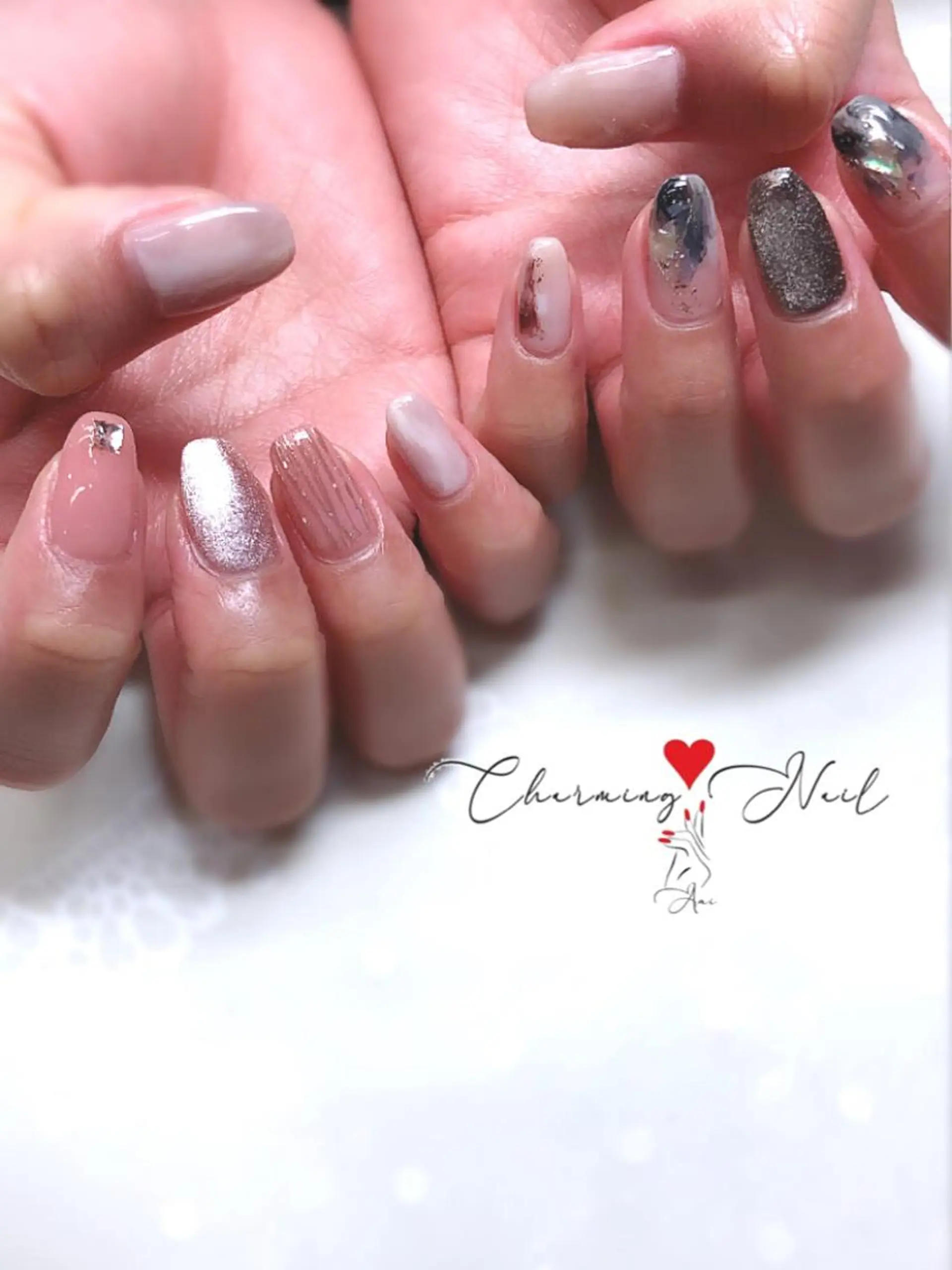 ネイル ミラーネイル ニュアンスネイル Charming❤️Nail所属・Nailist Amiのその他イメージ
