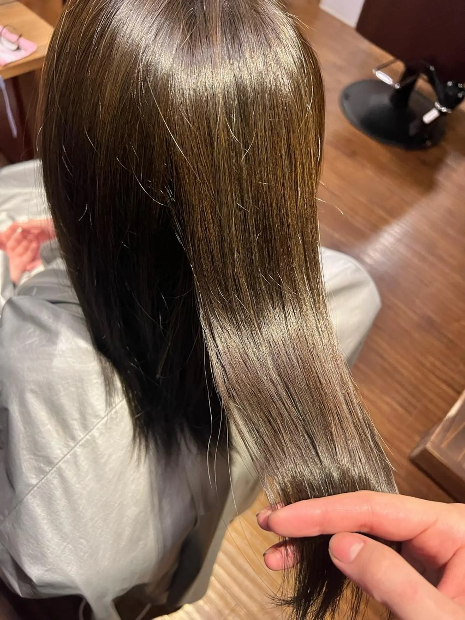 セミロング カラー SOAR武蔵小杉所属・💜ハナエ💜 オーダーメイド美髪✨のヘアスタイル