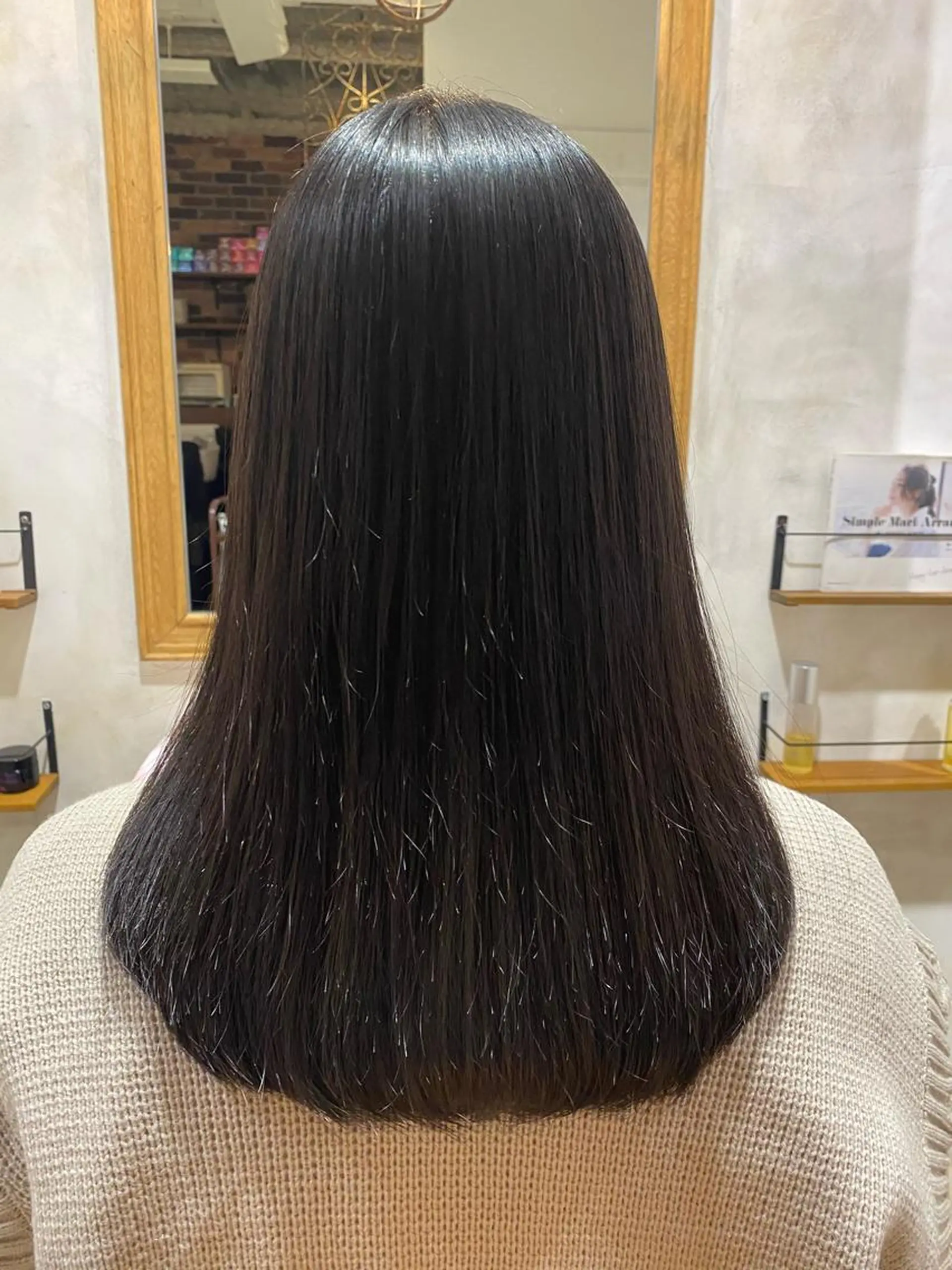 ロング カラー パーマ メンズ 縮毛矯正 keshiki大名所属・Keshiki大名 安部 真輝のヘアスタイル