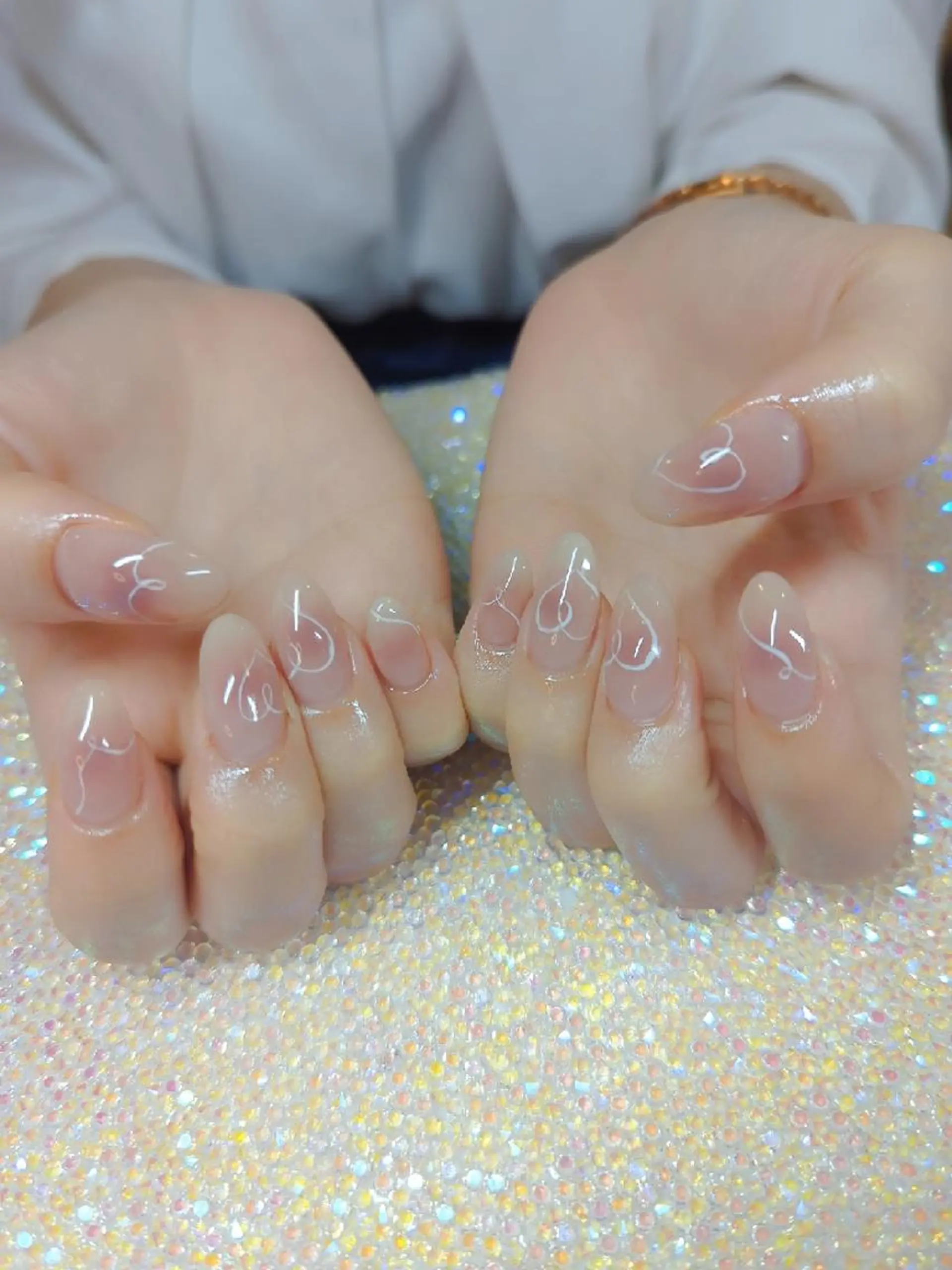 ネイル ハンドネイル I LOVE ME  NAIL.｡.:*♡のネイルデザイン