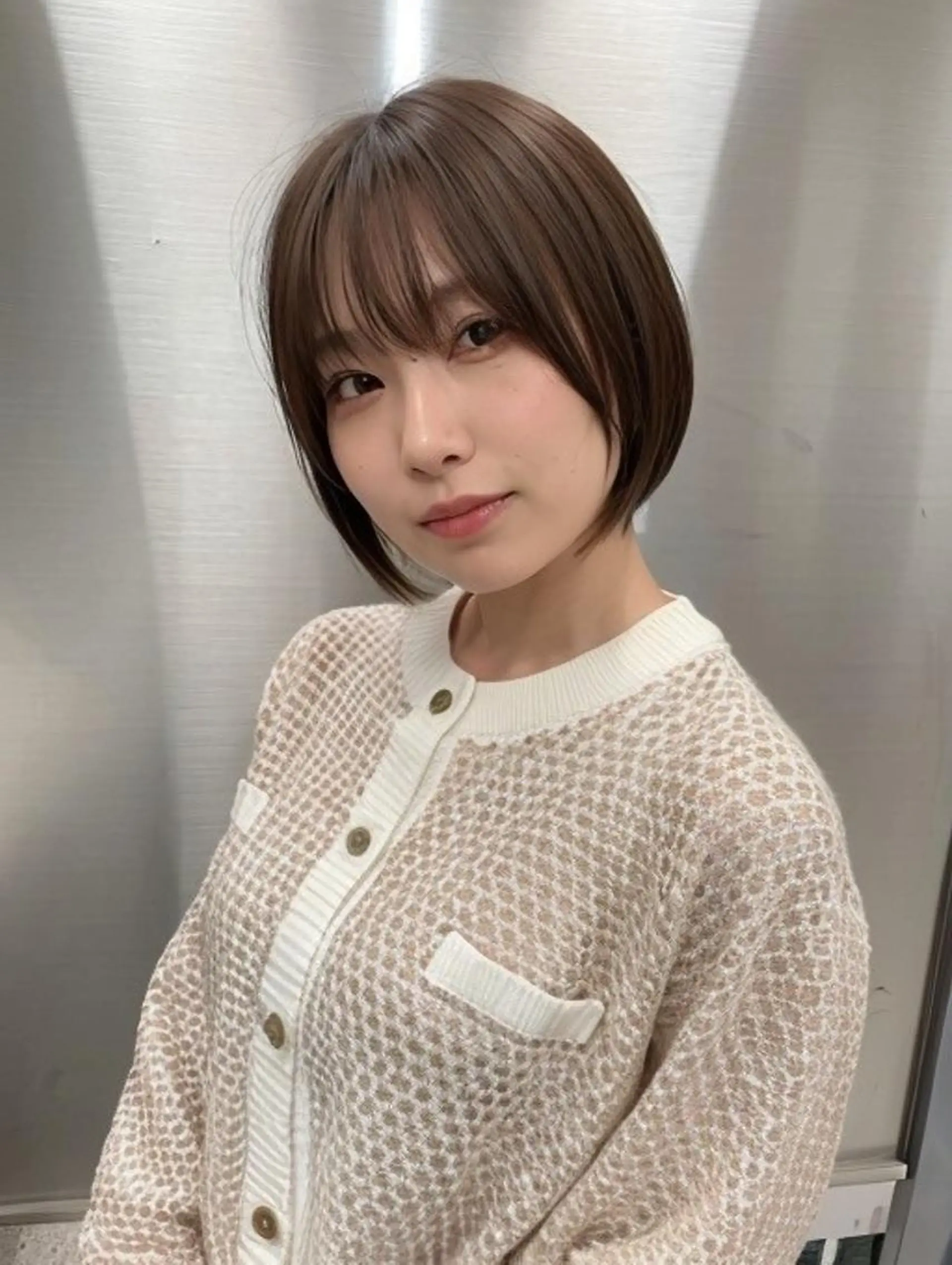 ショート ヘアアレンジ カラー 透明感爆モテカラー Hitoshiのヘアスタイル